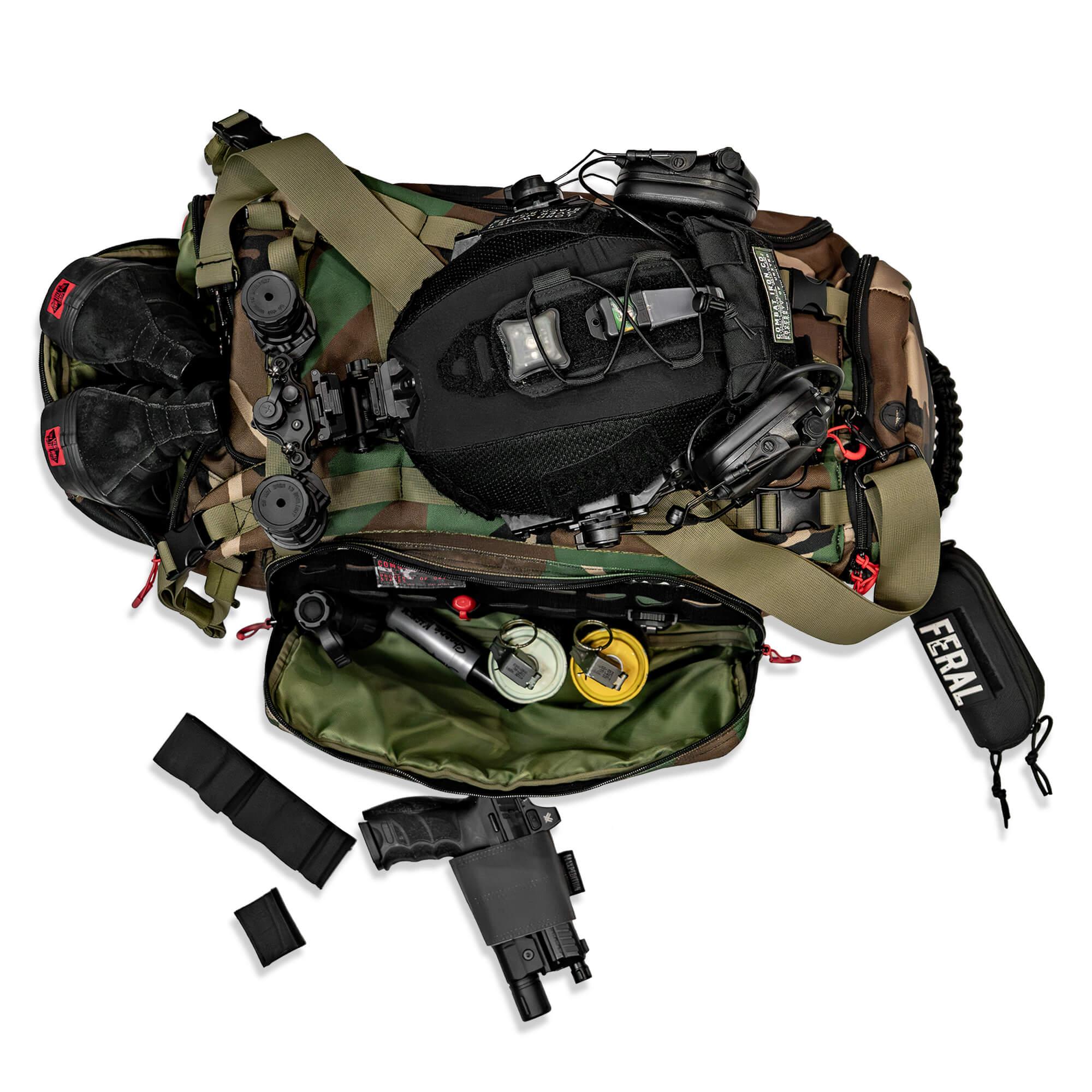 50L Sack™ Duffle Hybrid Double Carry Bag - Combat Iron Apparel Co. - Image 4