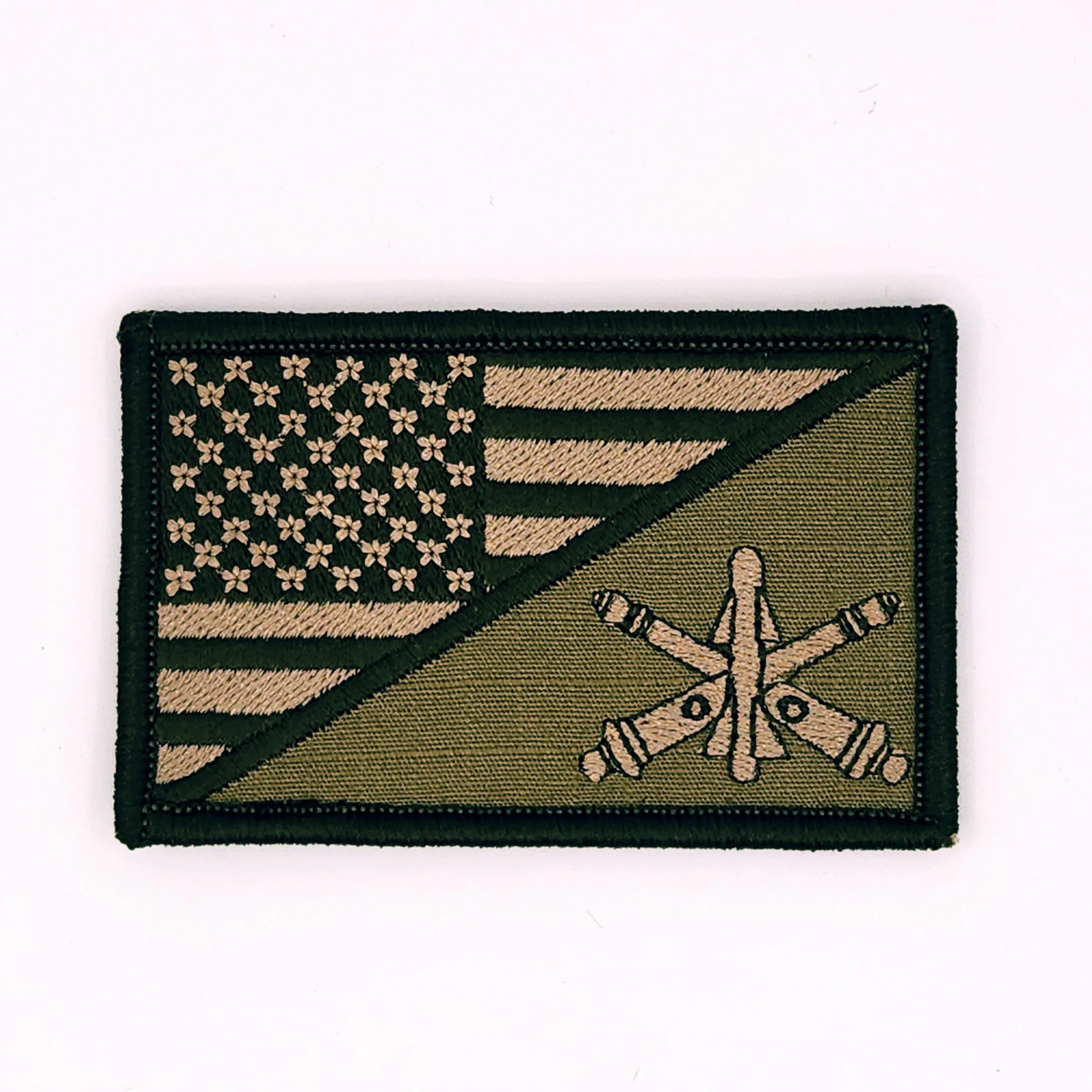 Army Air Defense Artillery Branch - USA Flag - 2.25x3.5 Patch - Image 6