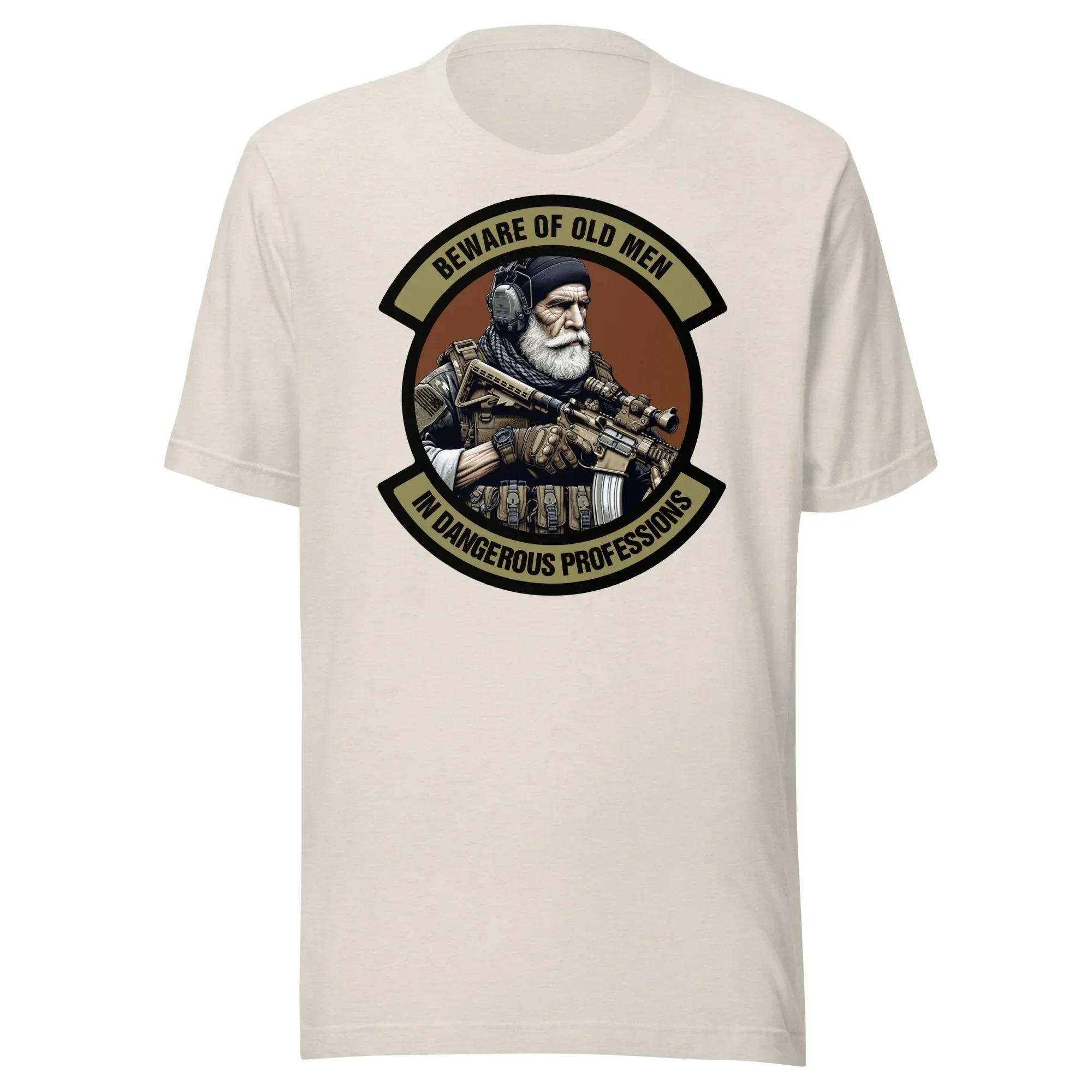 Beware of Old Men - In Dangerous Professions - Unisex t-shirt - Image 10