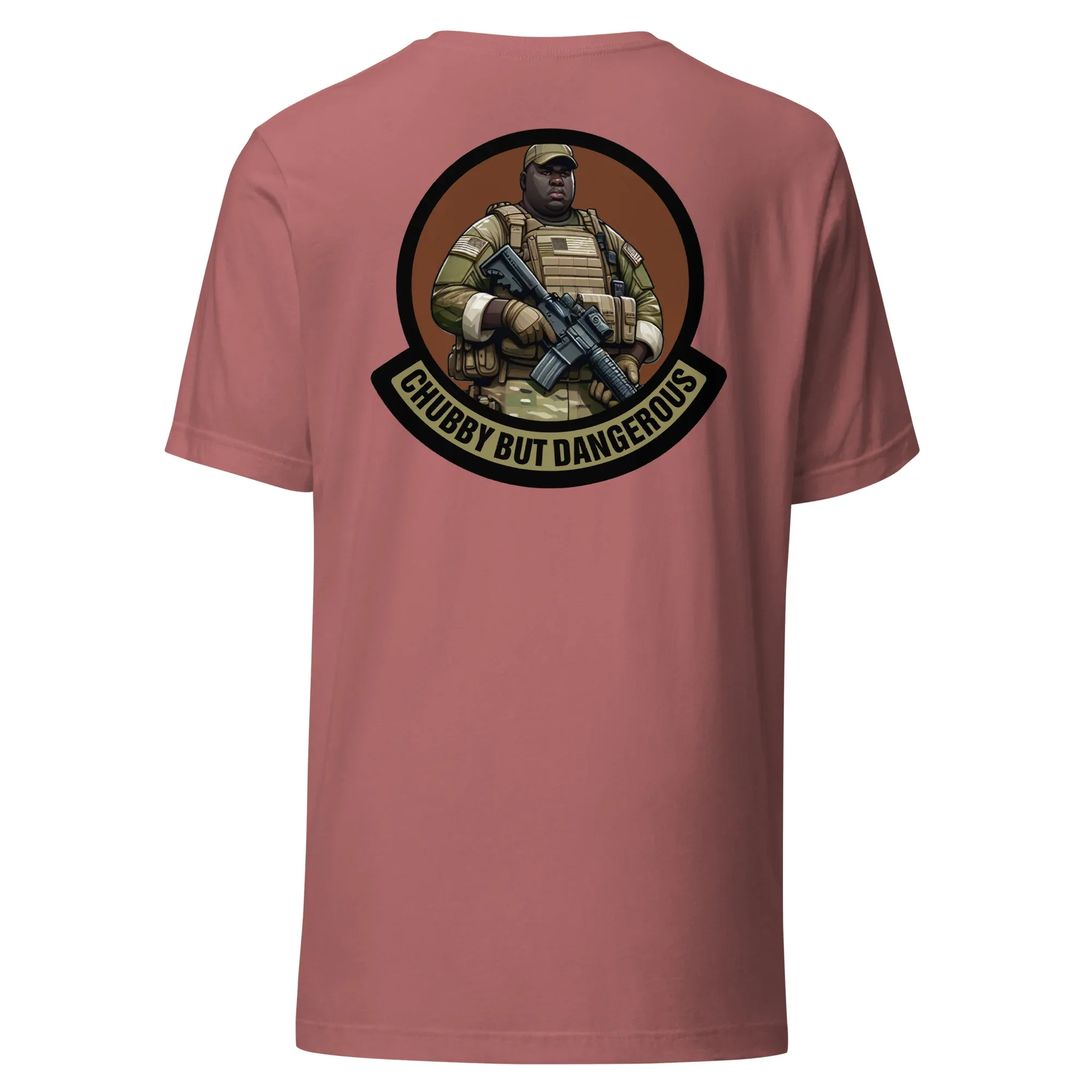 'Big Al' - Chubby But Dangerous - Pocket Logo - Unisex t-shirt - Image 8