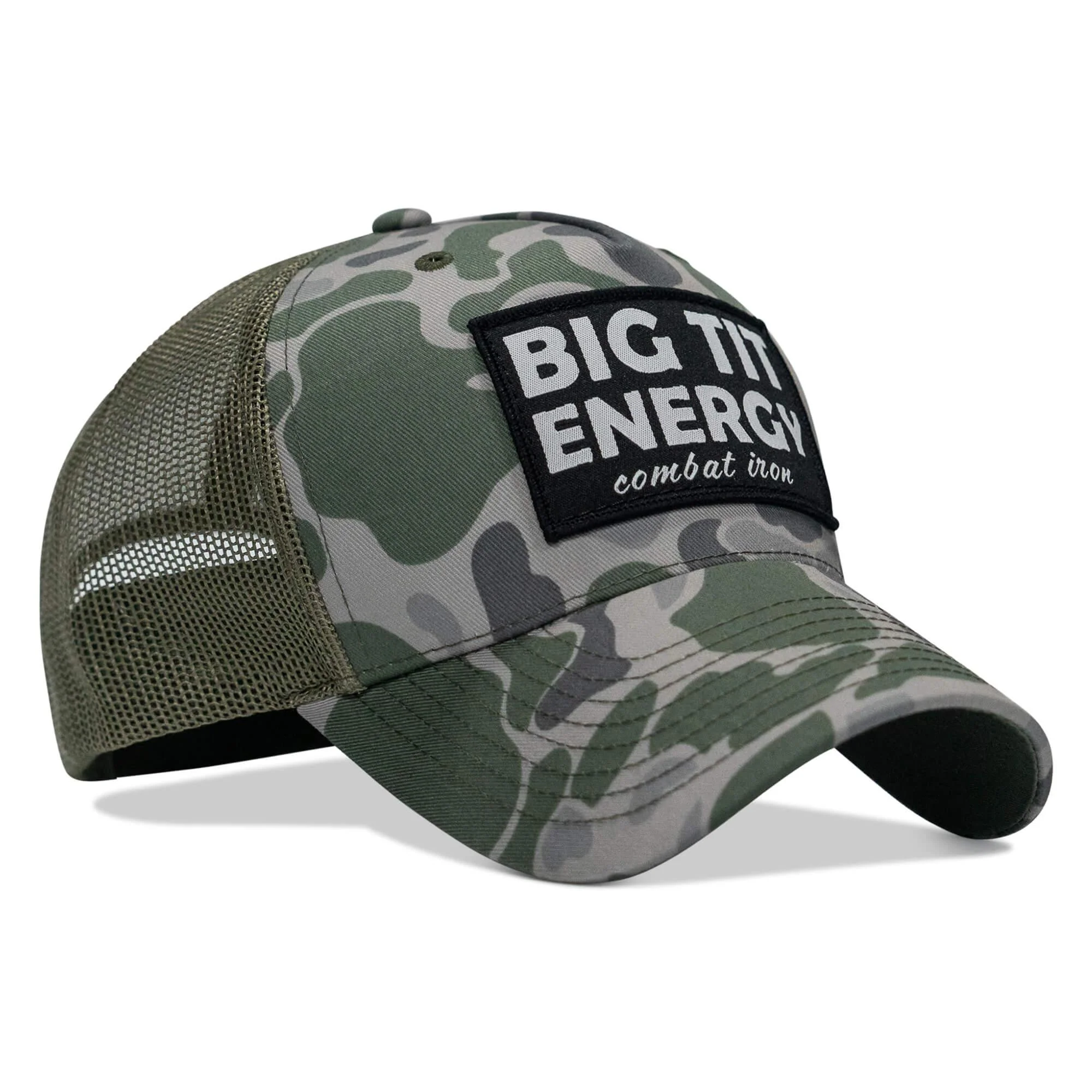 Big Tit Energy Patch Snapback Hat - Combat Iron Apparel Co. - Image 18