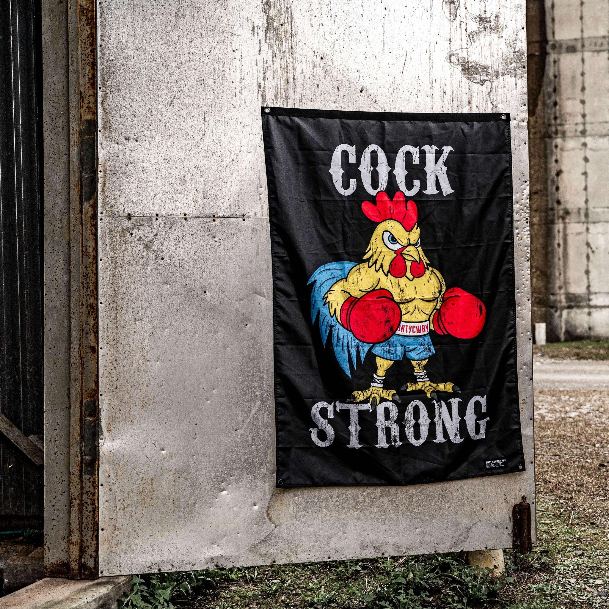 Cock Strong Boxing Chicken 3' X 5' Flag - Combat Iron Apparel Co. - Image 4