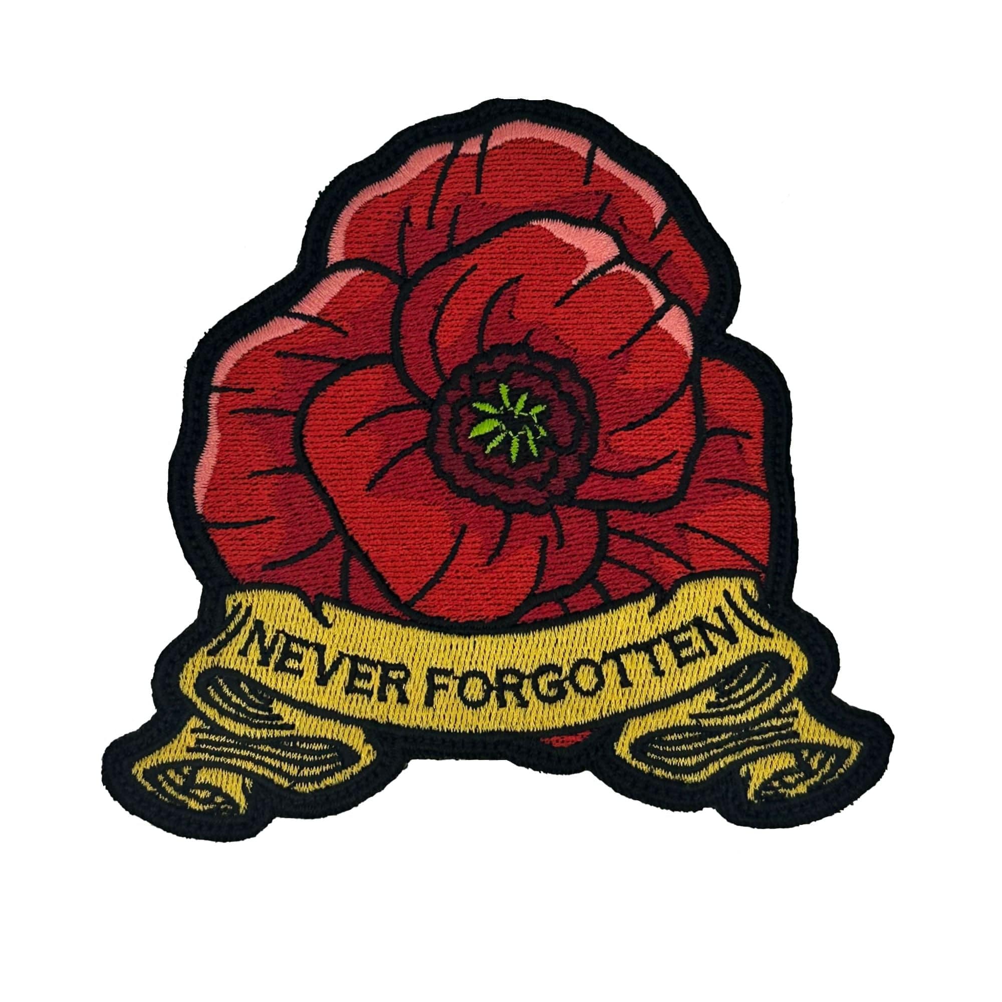'Never Forgotten' Poppy - May 2023 POTM - 4 inch Patch - LIMITED EXTENSION - Image 2