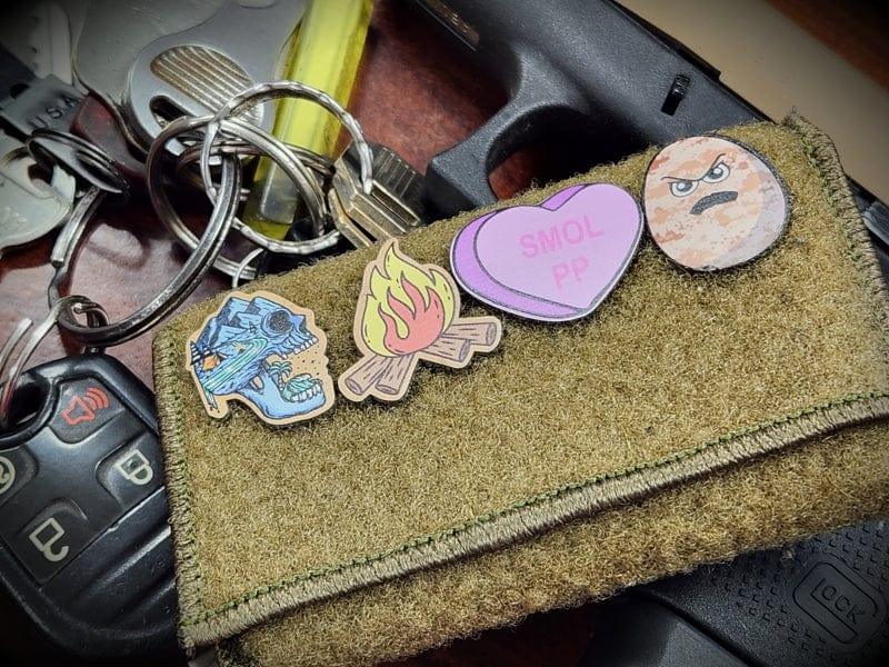 TGJ Tactical Loop Wallet - Premium Pocket-Fit Design - Mix & Match Mini Morale© Patches & Personalize Your Style - Image 3