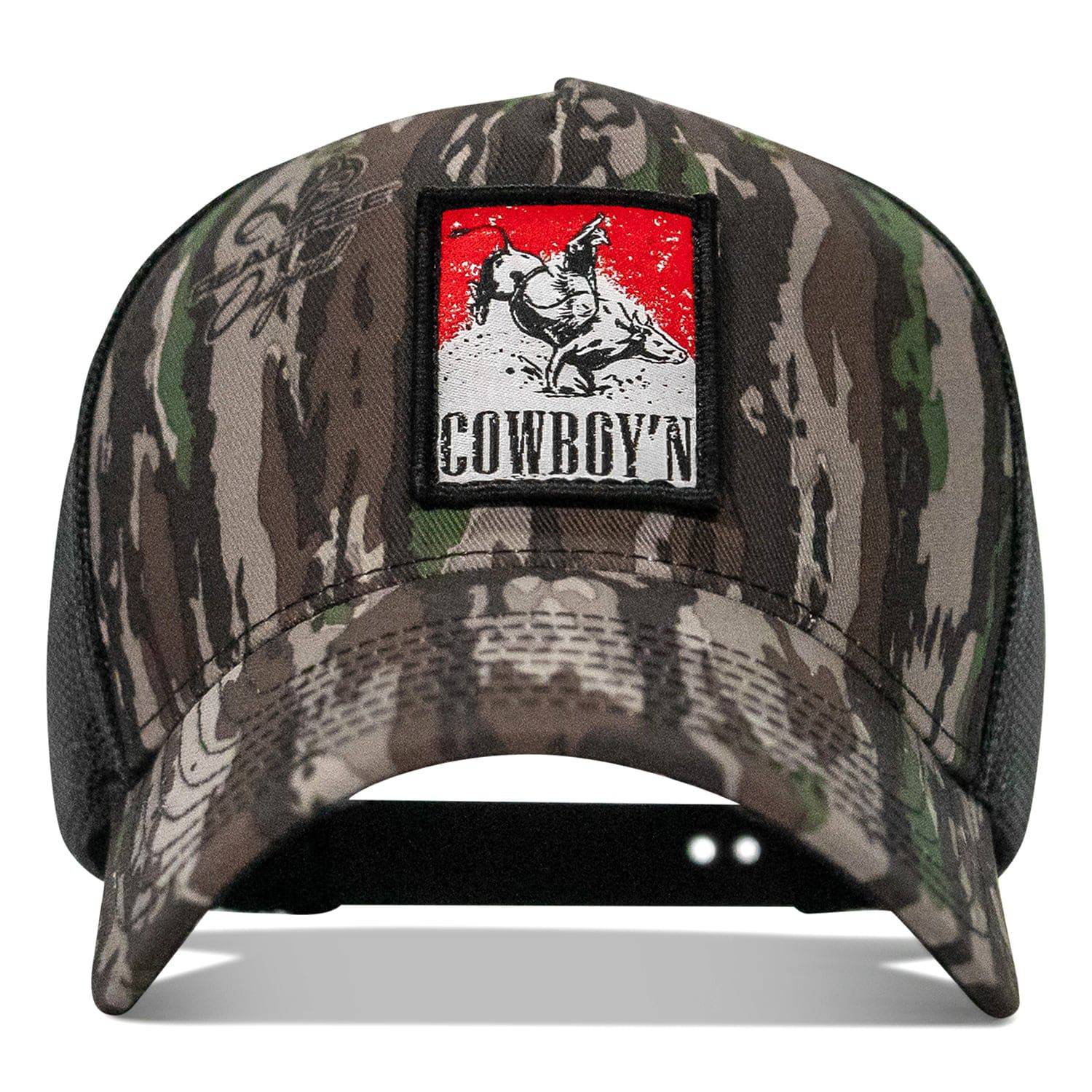 Cowboy'n Knuck If You Buck Patch SnapBack - Combat Iron Apparel Co. - Image 4