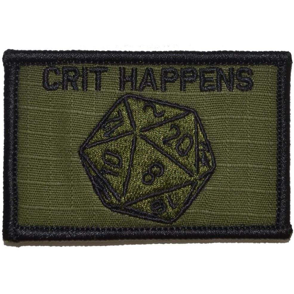 Crit Happens 20 Sided Die - 2x3 Patch - Image 4