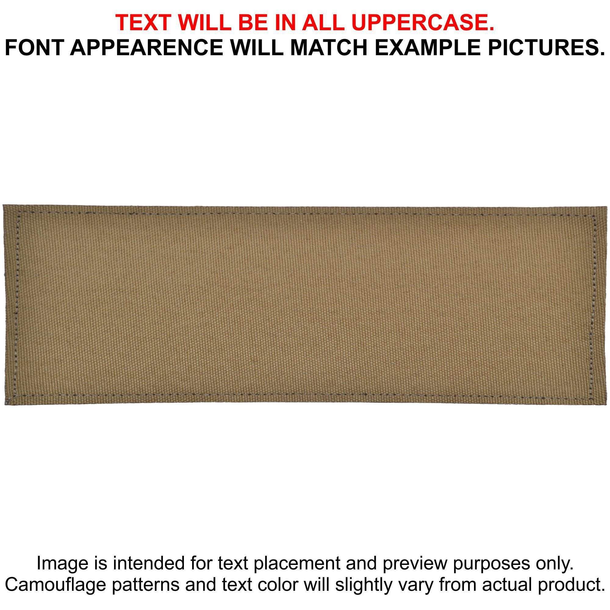 Custom Heat Press Vinyl - 2x6 CORDURA® Patch - Image 3