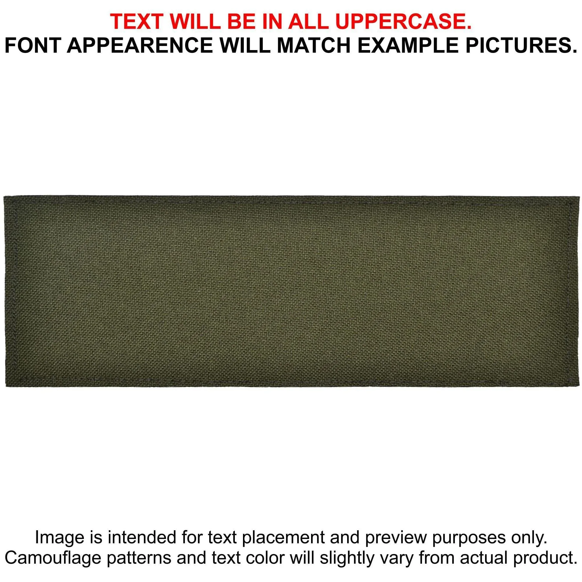Custom Heat Press Vinyl - 2x6 CORDURA® Patch - Image 5