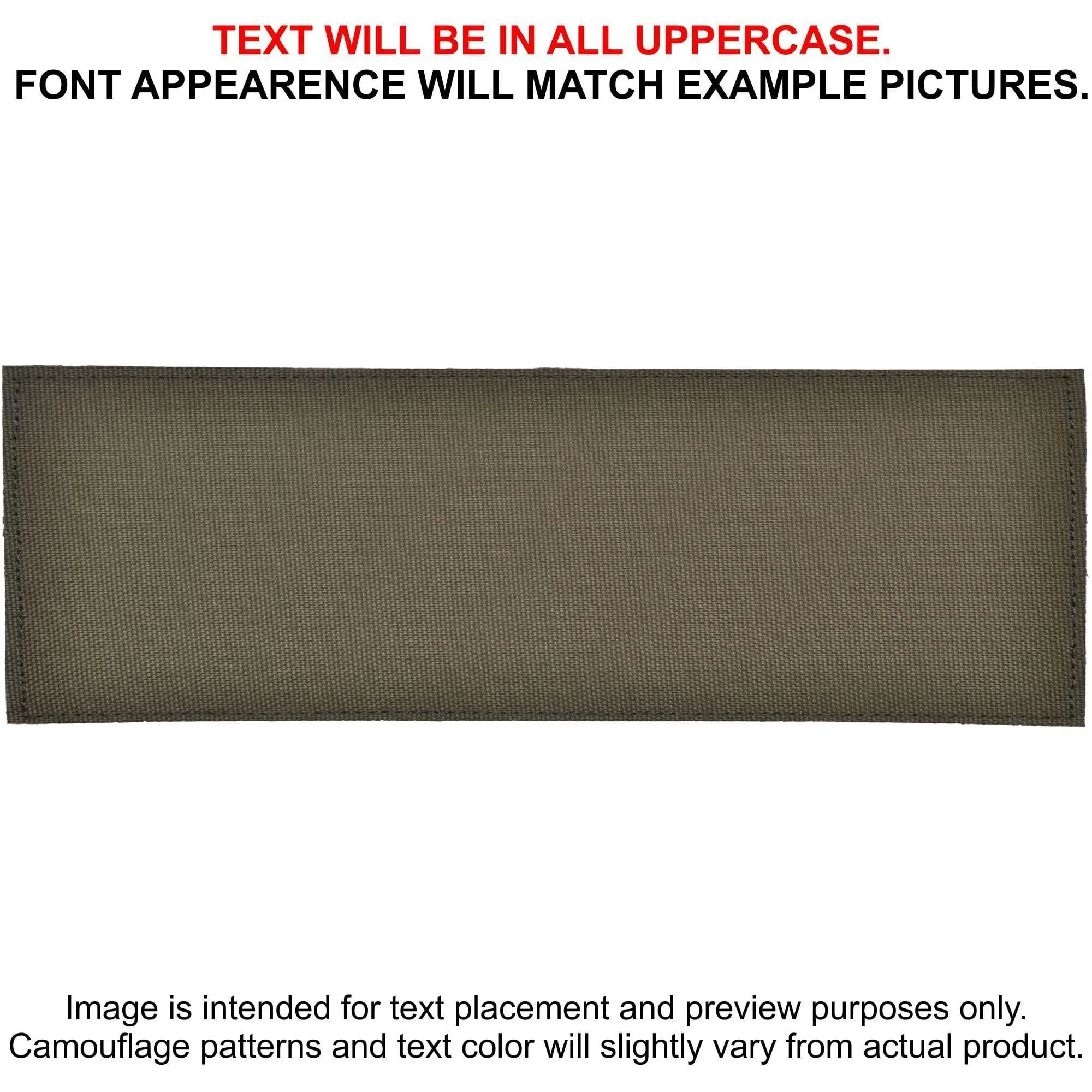Custom Heat Press Vinyl - 2x6 CORDURA® Patch - Image 6