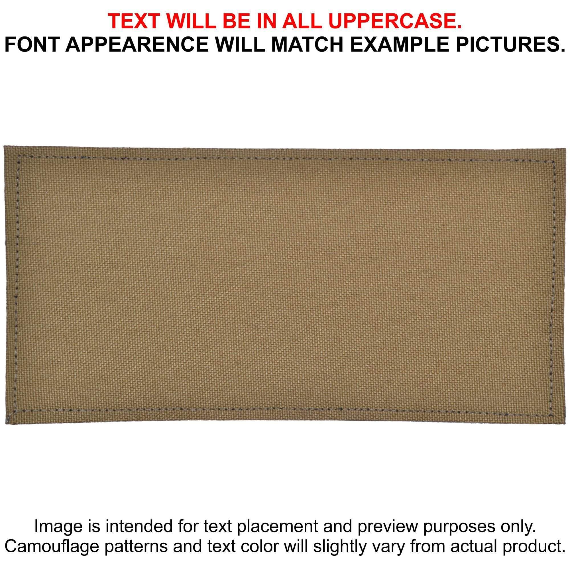 Custom Heat Press Vinyl - 3x6 CORDURA® Patch - Image 3