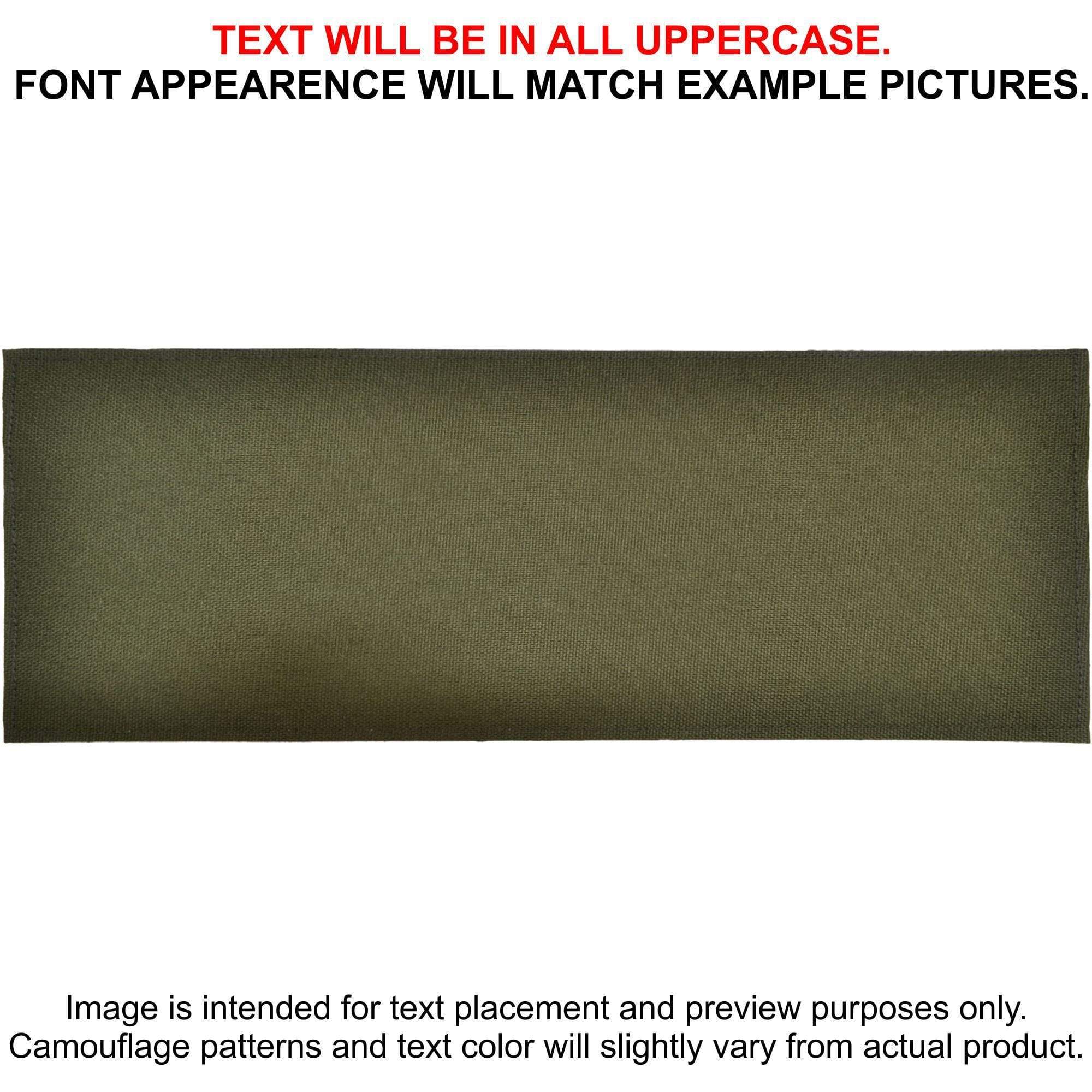 Custom Heat Press Vinyl - 4x11 CORDURA® Patch - Image 5