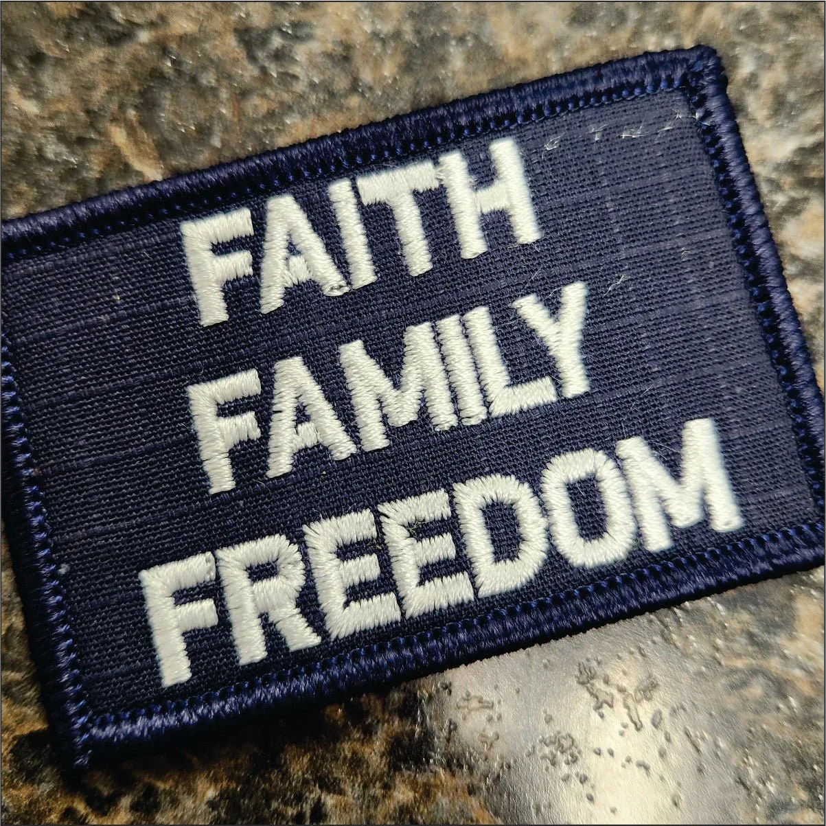 Custom Text Patch - 2x3 - Easily Create your own patches! Add your text, choose the colors and done! - Image 14
