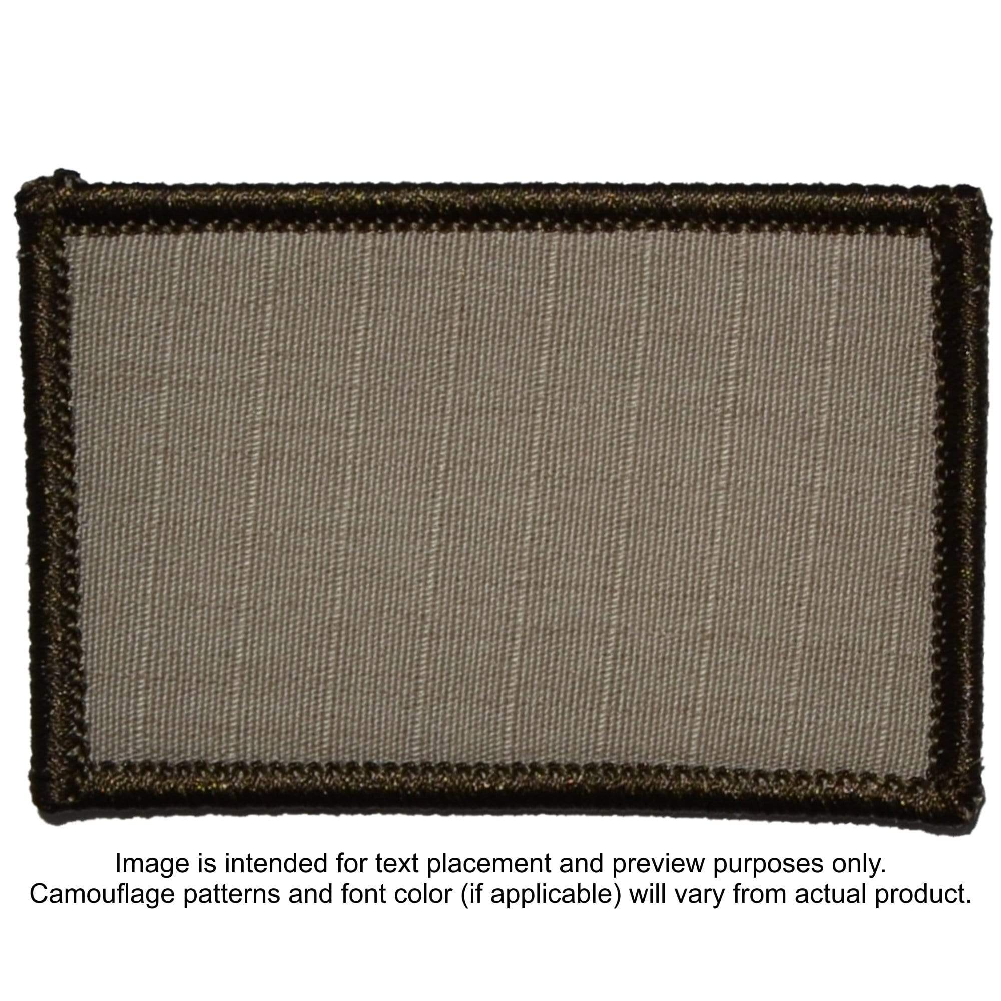 Custom Text Patch - 2x3 - Easily Create your own patches! Add your text, choose the colors and done! - Image 4
