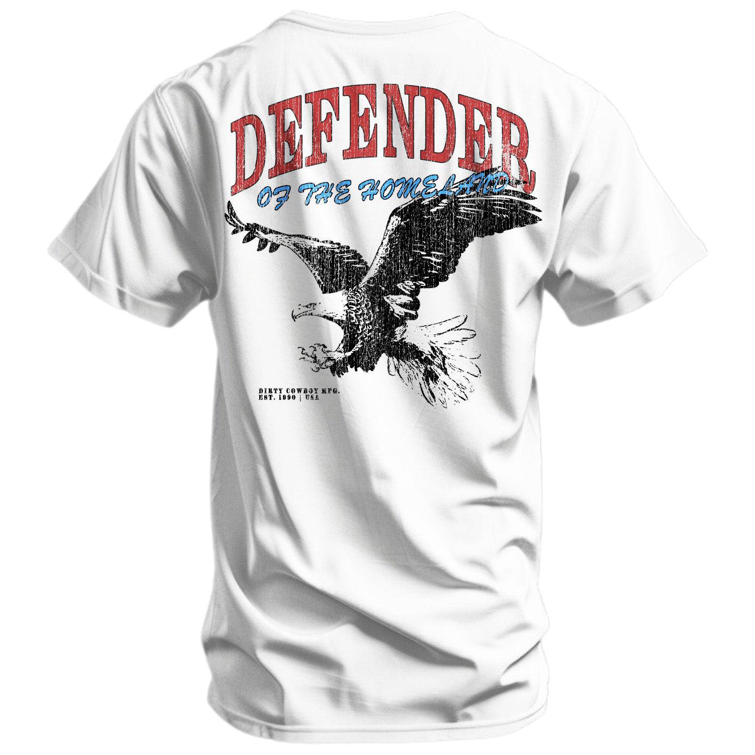 Defender Of the Homeland Eagle Men's T-Shirt - Combat Iron Apparel Co. - Image 2