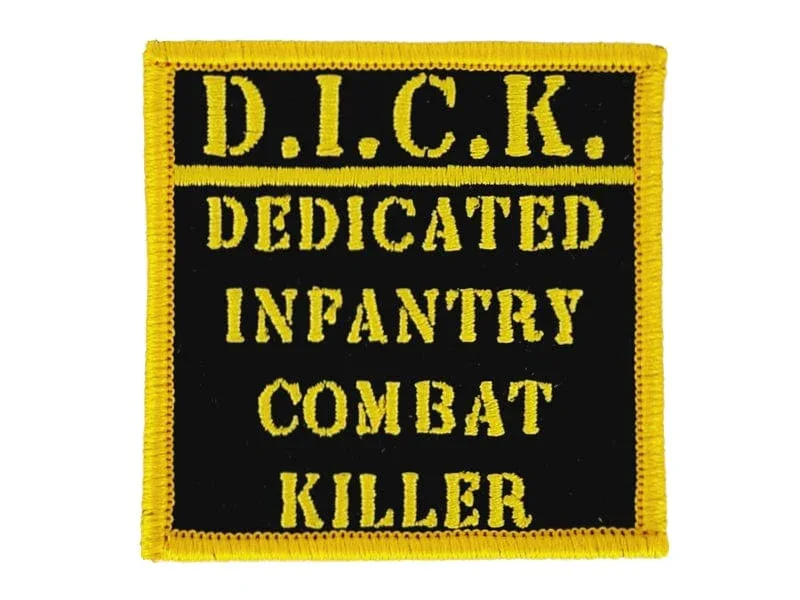 D.I.C.K. Patch - 3 inch Patch art by Adam Syarto - Image 2