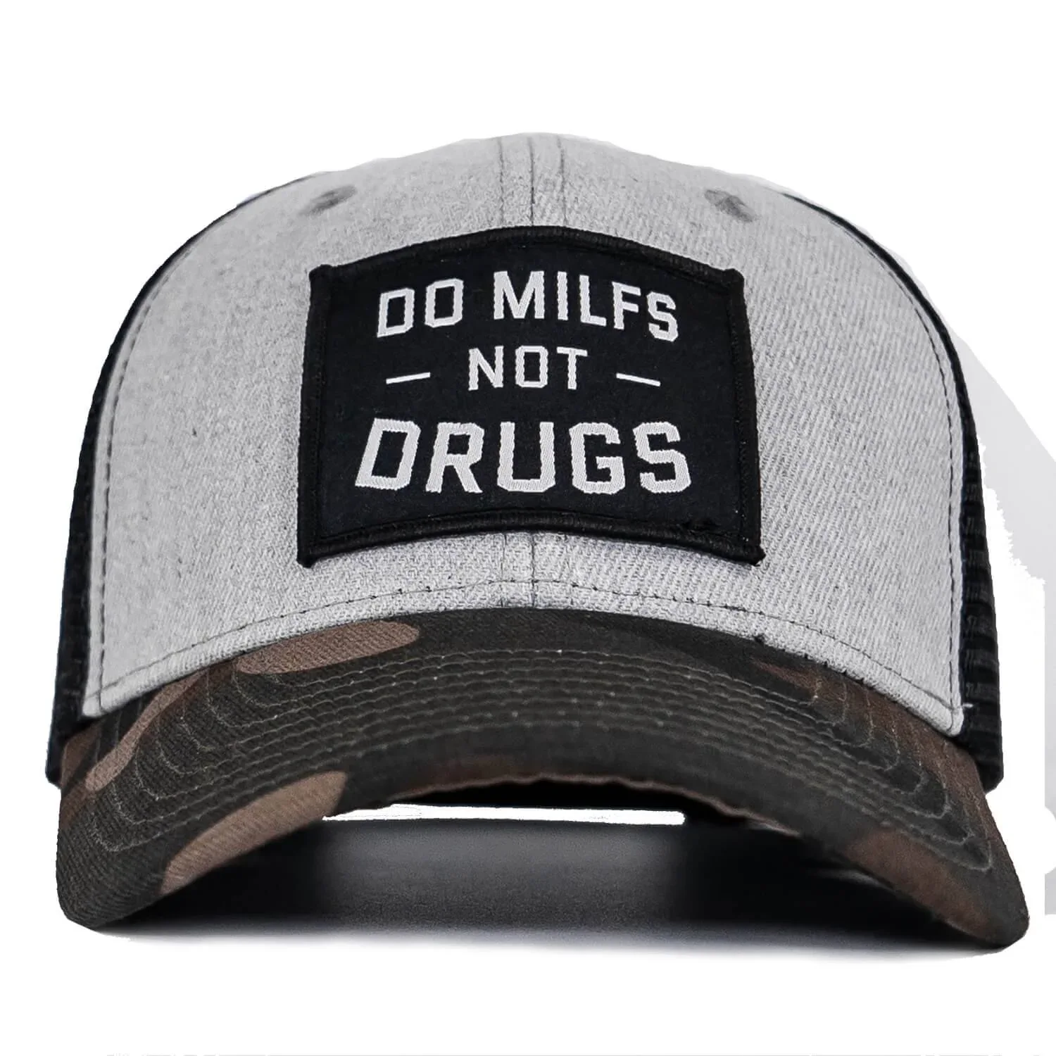 Do Milfs. Not Drugs. Patch Snapback HAT - Combat Iron Apparel Co. - Image 16