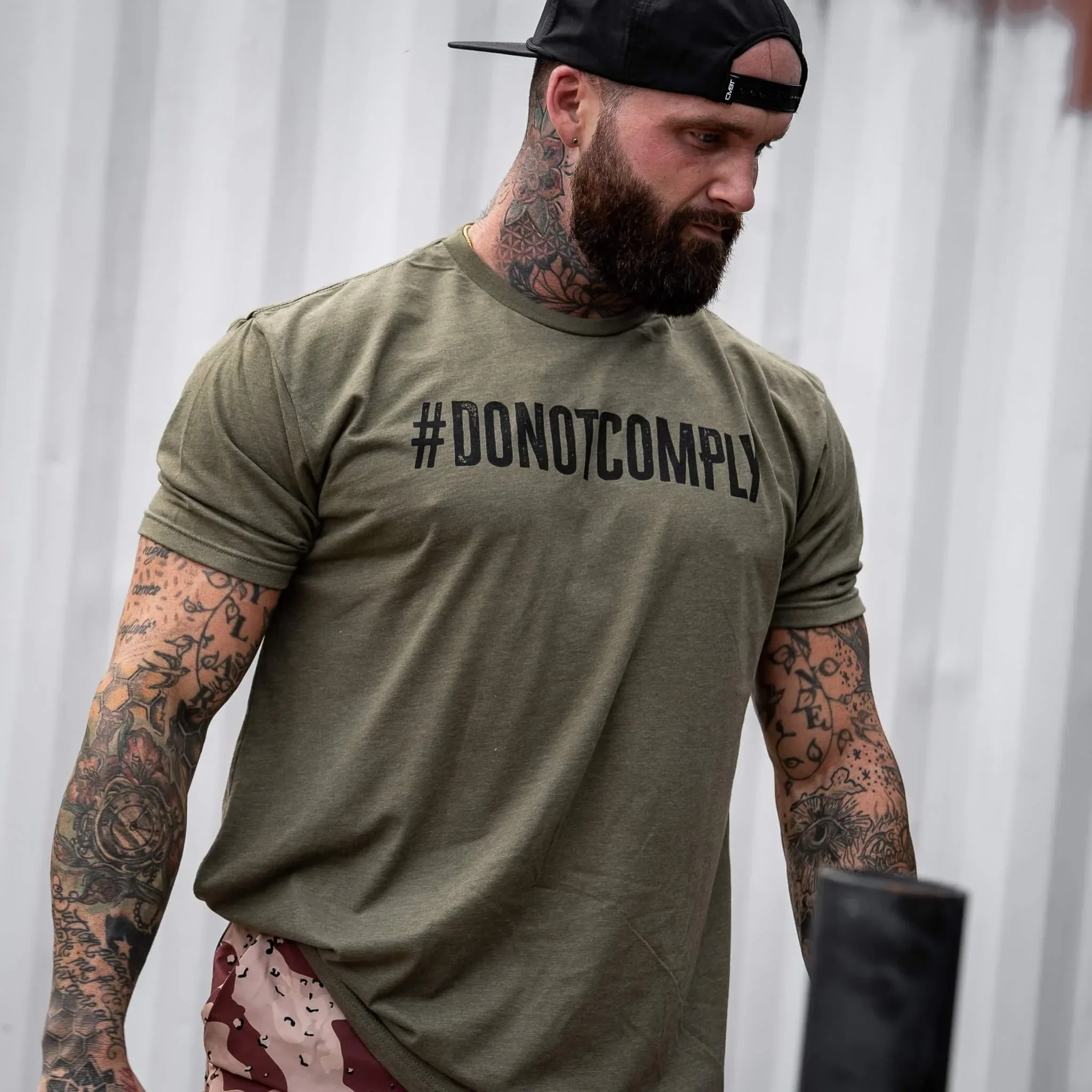 Do Not Comply Men's T-Shirt - Combat Iron Apparel Co. - Image 10