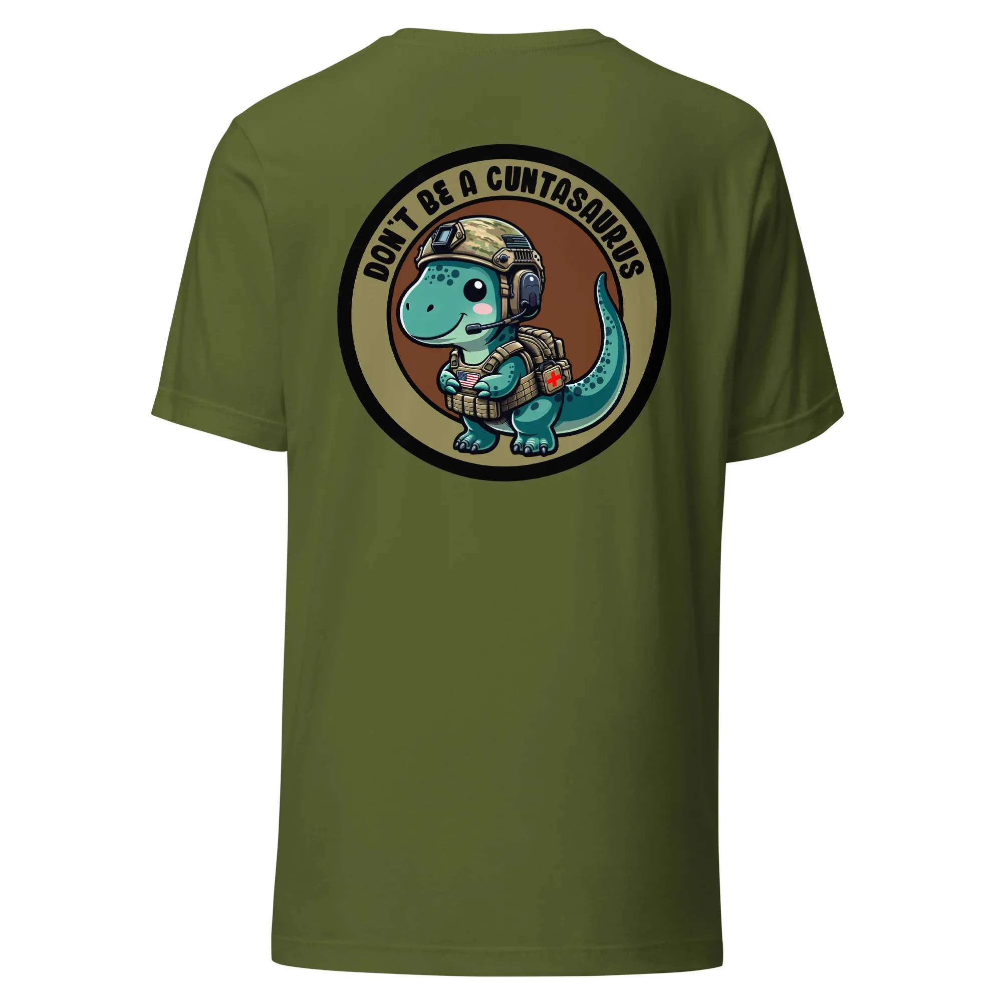 Don't Be a Cuntasaurus - Pocket Logo -Unisex t-shirt - Image 4