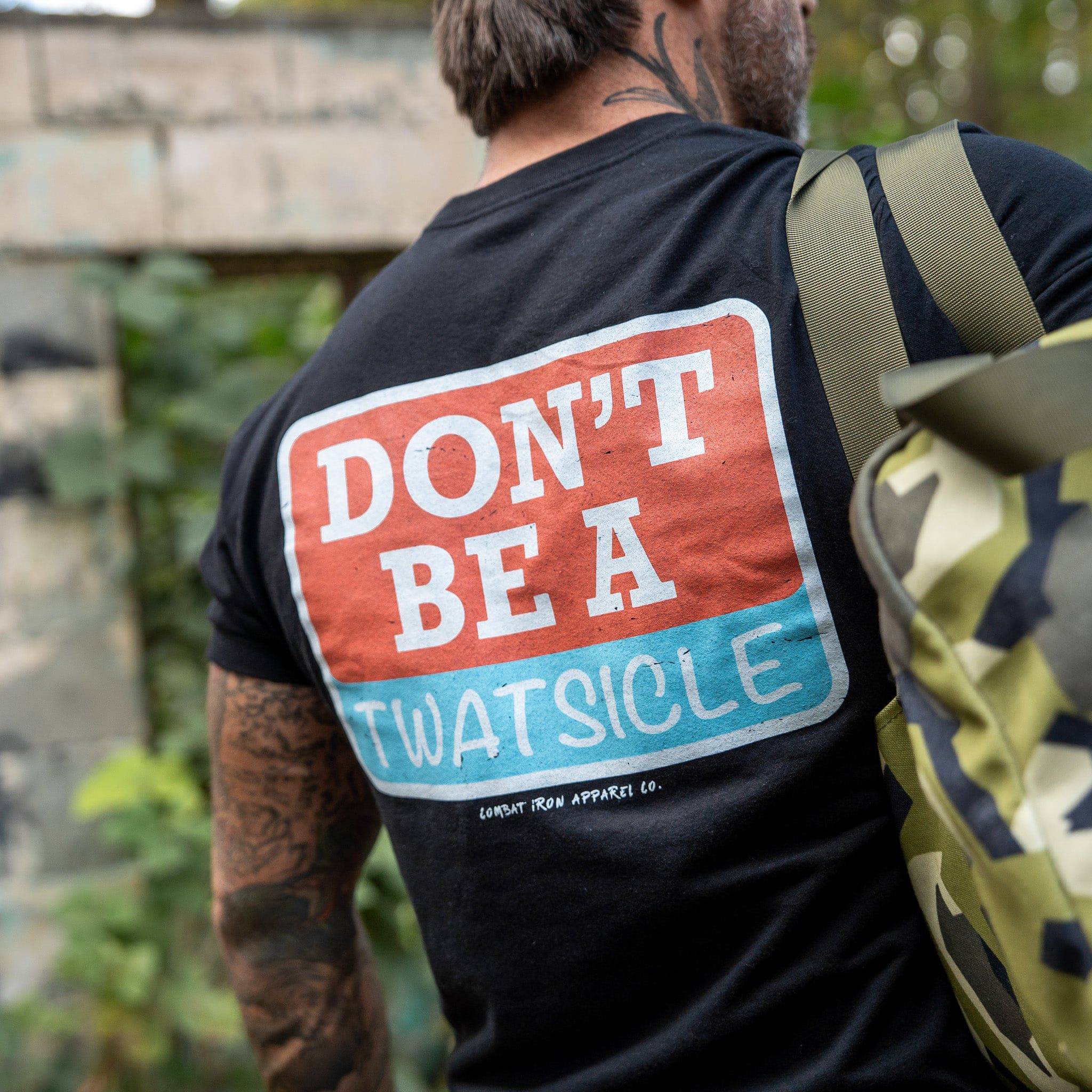 Don't Be A Twatsicle Men's T-Shirt - Combat Iron Apparel Co. - Image 2