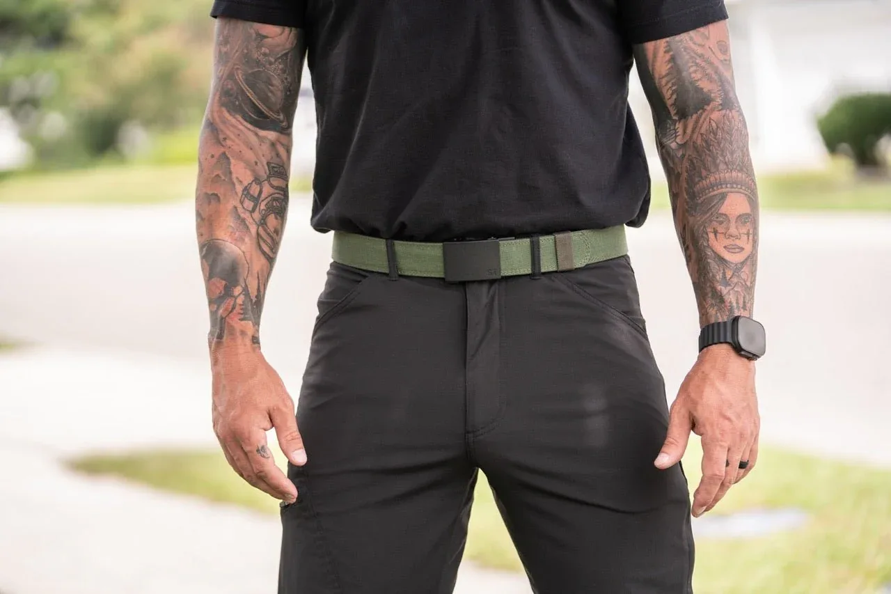 EDC Ratchet Belt - Ranger Green - Savage Tacticians - Image 8