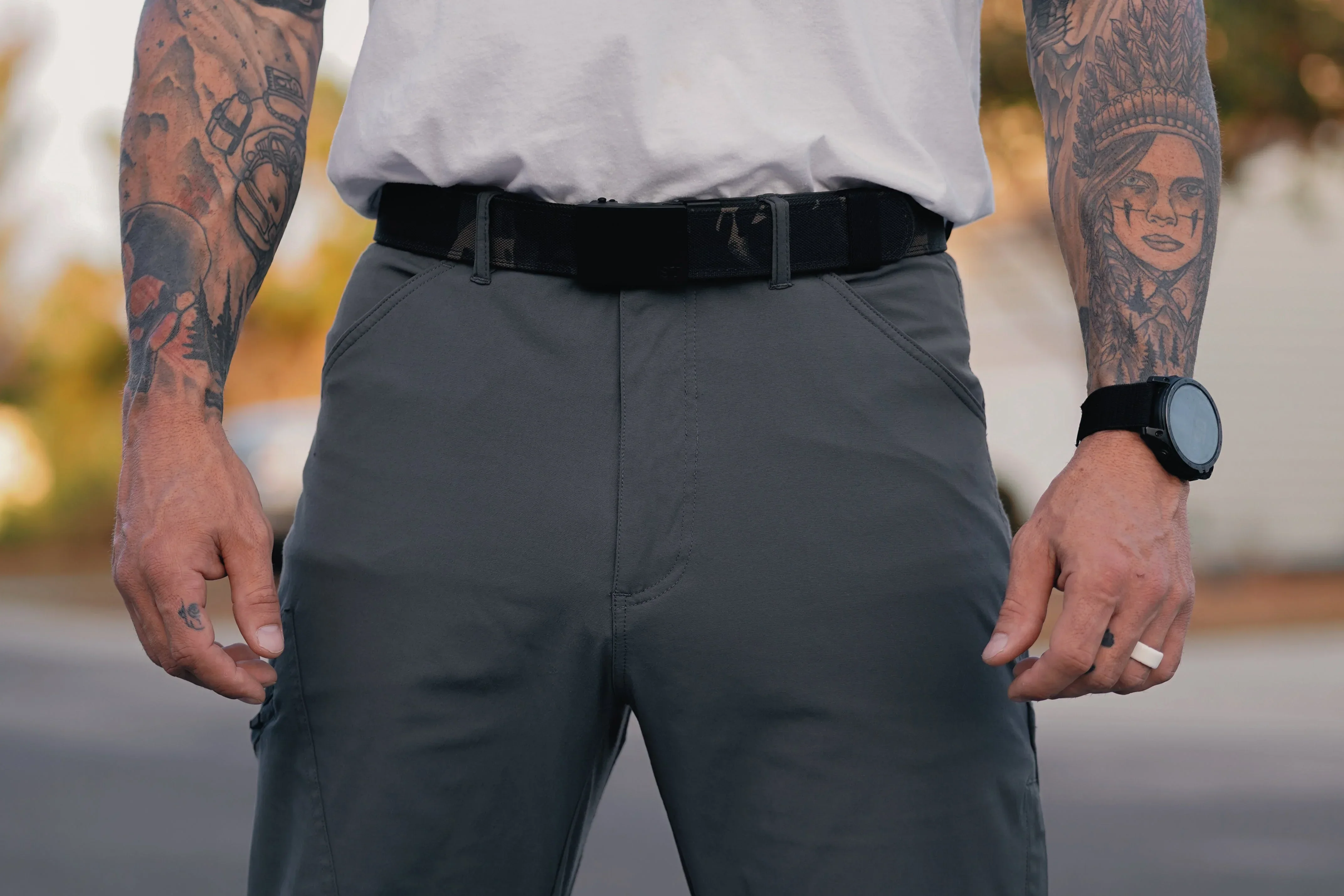 EDC Ratchet Belt - STMC Black - Savage Tacticians - Image 7