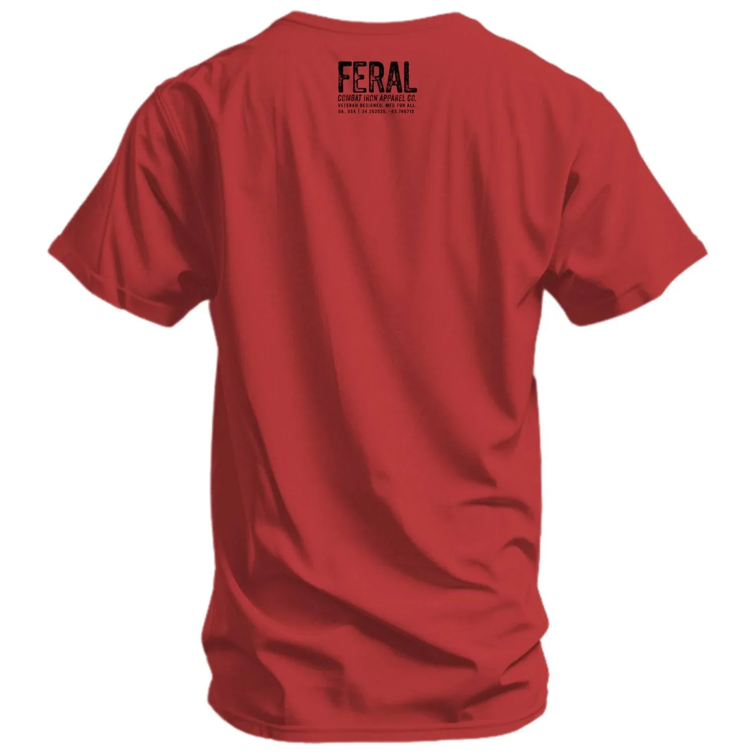 Feral Distressed Men's T-Shirt - Combat Iron Apparel Co. - Image 6