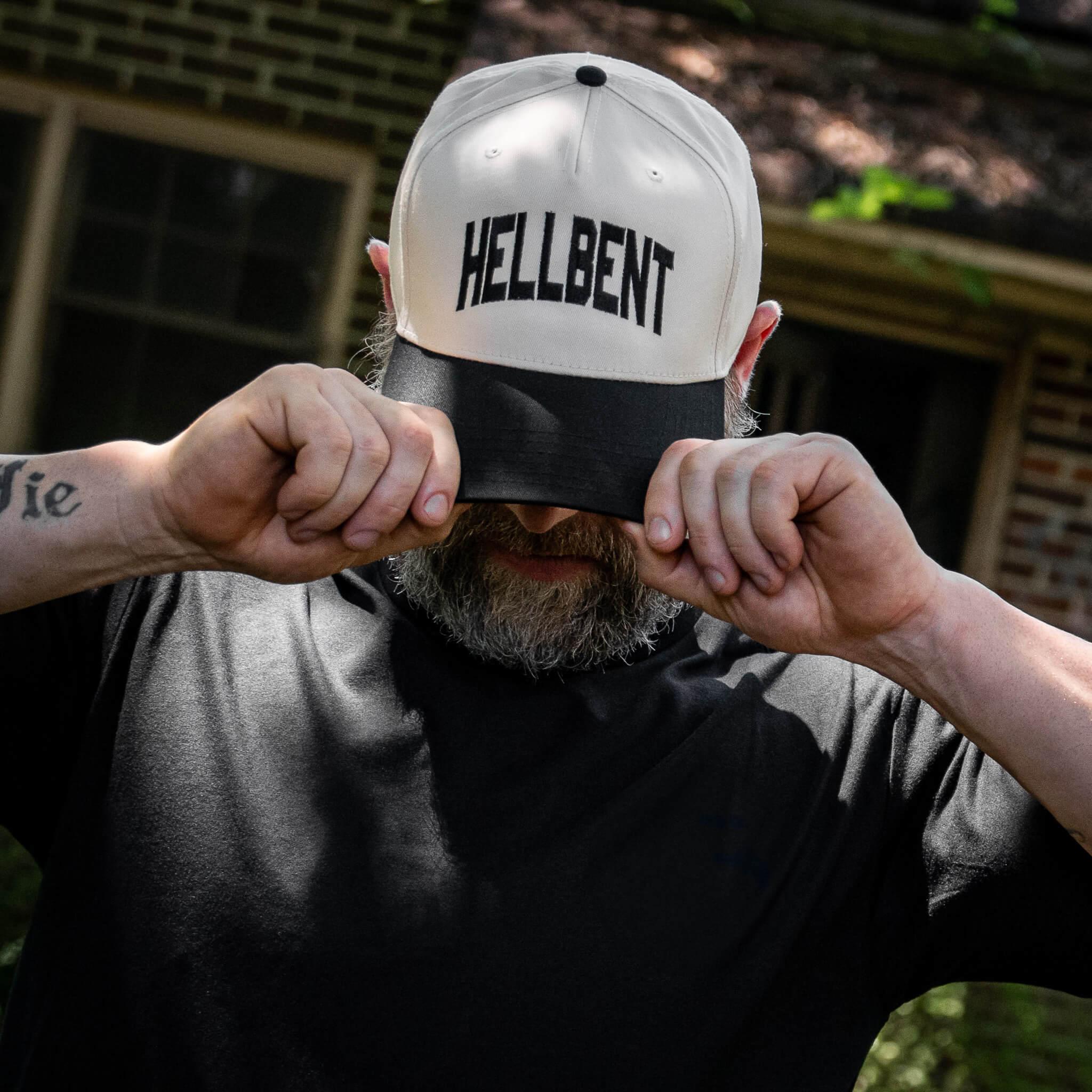 Hellbent Arched Classic Snapback Hat - Combat Iron Apparel Co. - Image 21
