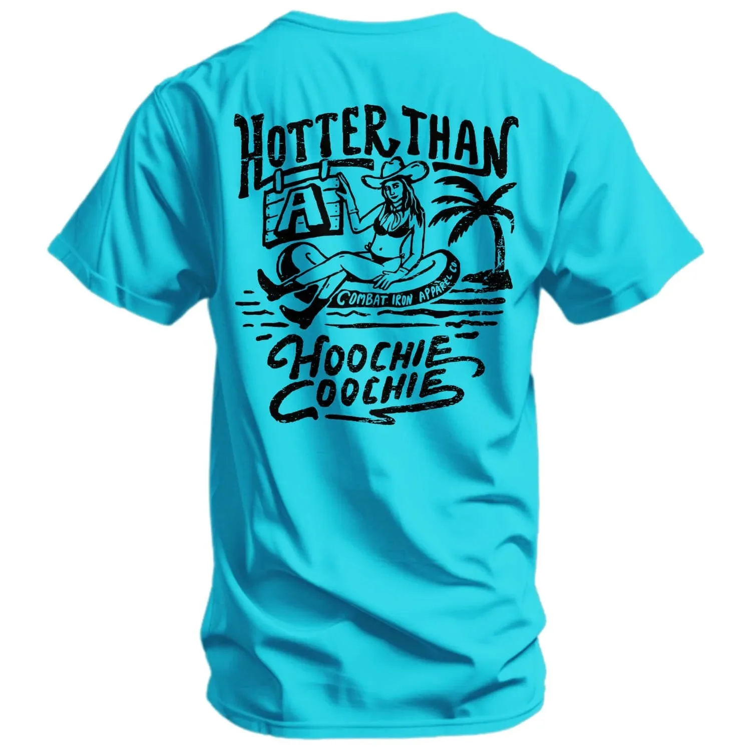 Hotter Than A Hoochie Coochie Men's T-Shirt - Combat Iron Apparel Co. - Image 6
