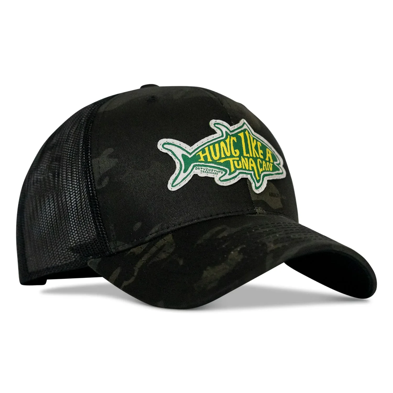Hung Like A Tuna Can Snapback Hat - Combat Iron Apparel Co. - Image 2