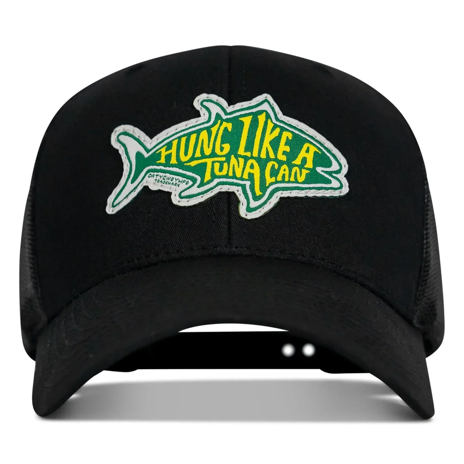 Hung Like A Tuna Can Snapback Hat - Combat Iron Apparel Co. - Image 4