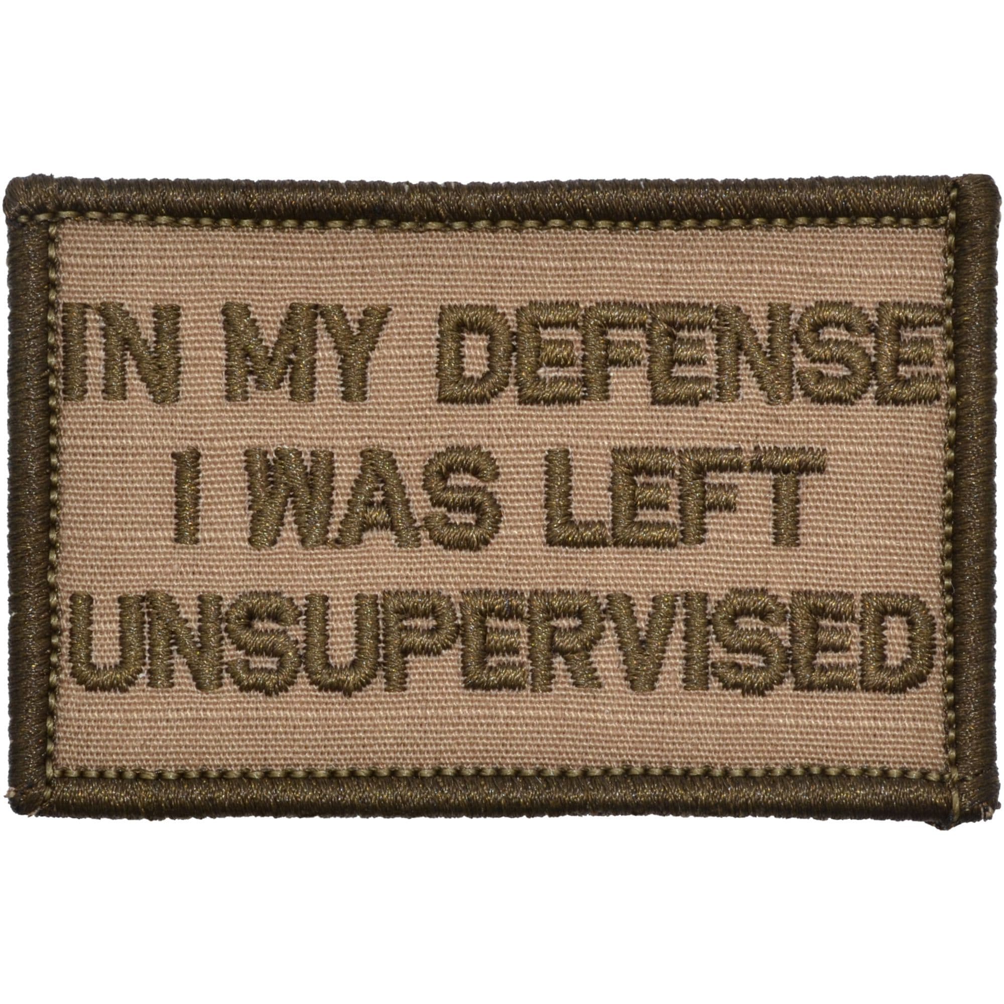 In My Defense I Was Left Unsupervised - 2x3 Patch - Image 3