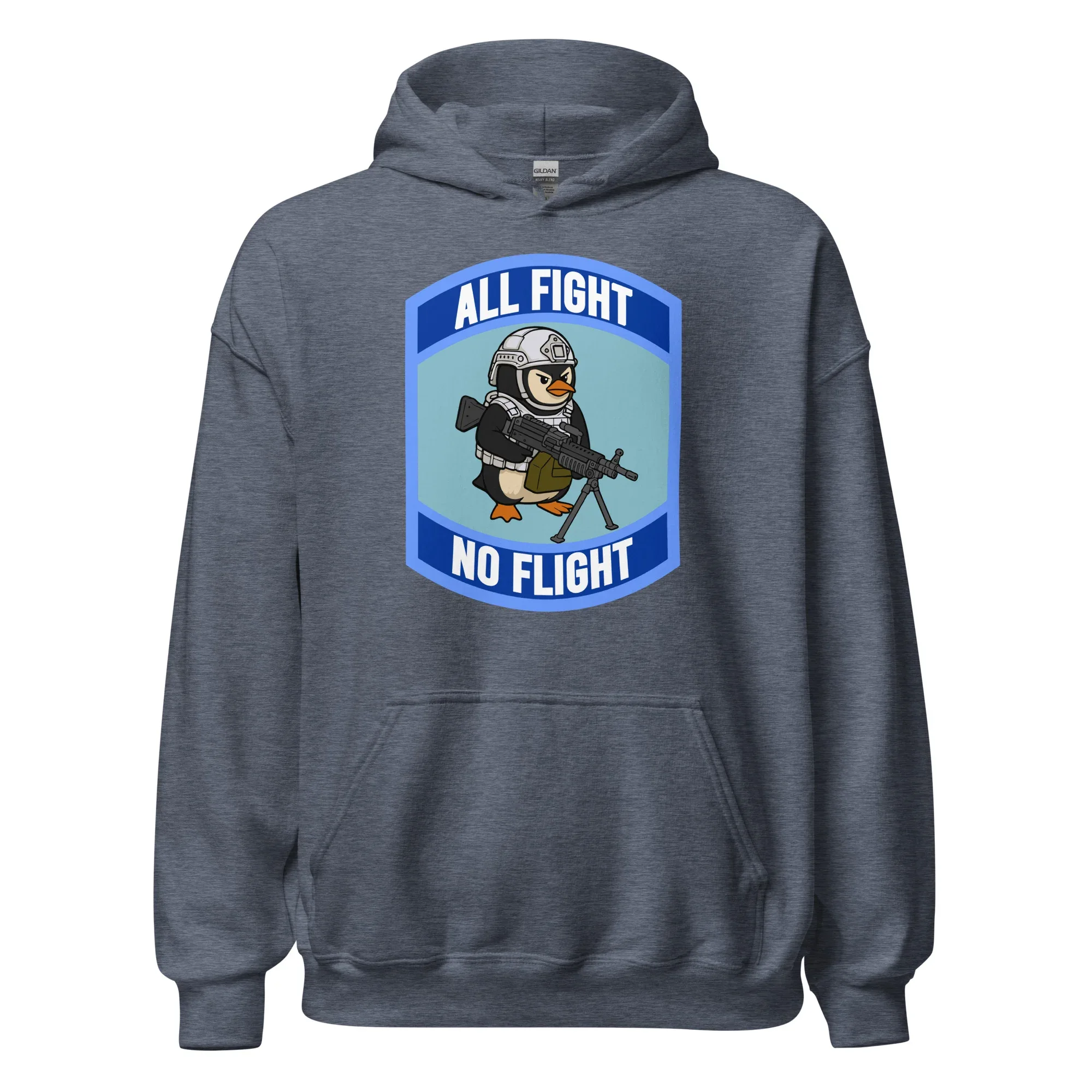 January 2026 POTM - ALL FIGHT NO FLIGHT - Unisex Hoodie - Image 13