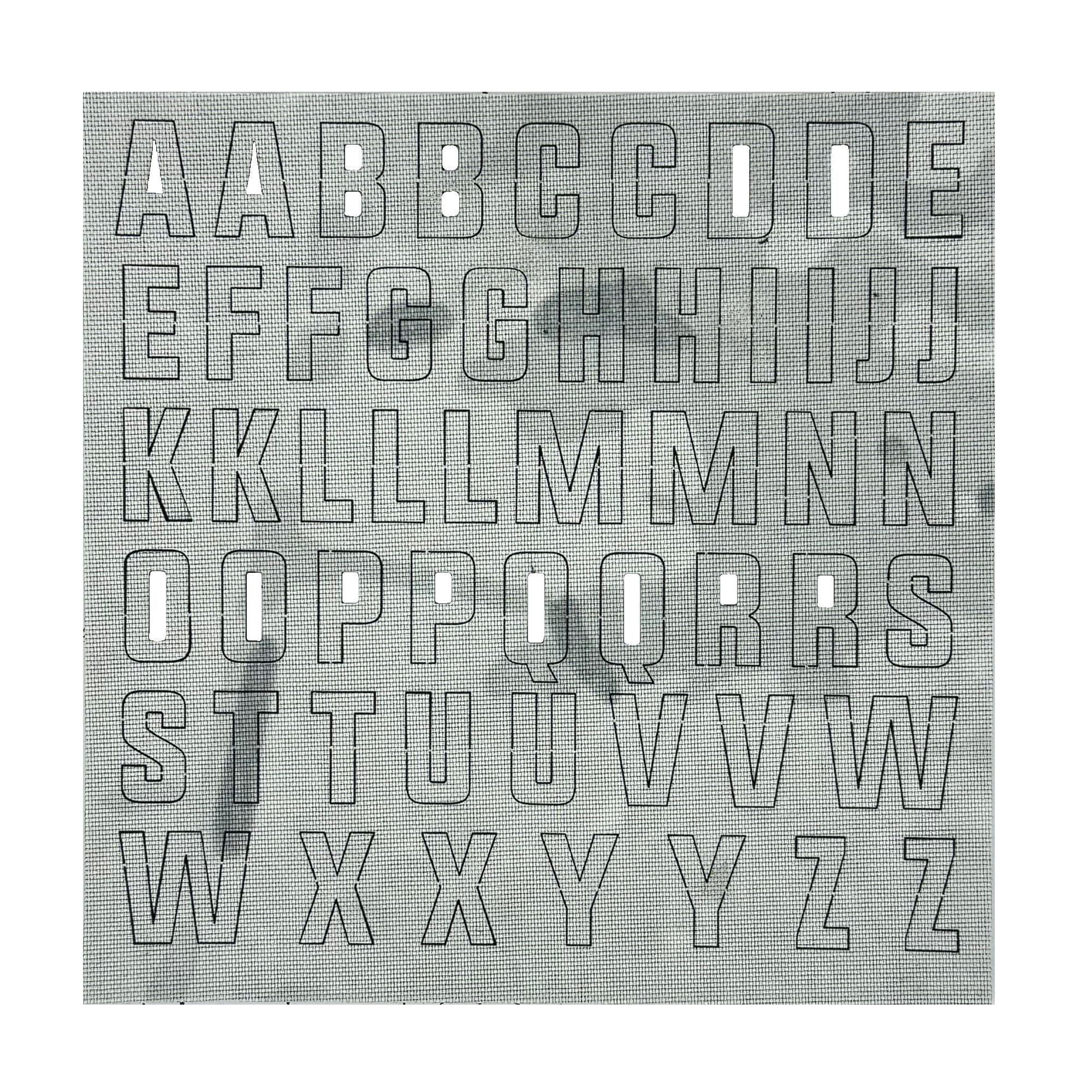 Alphabet Letters Patch Pack - CORDURA - Image 11