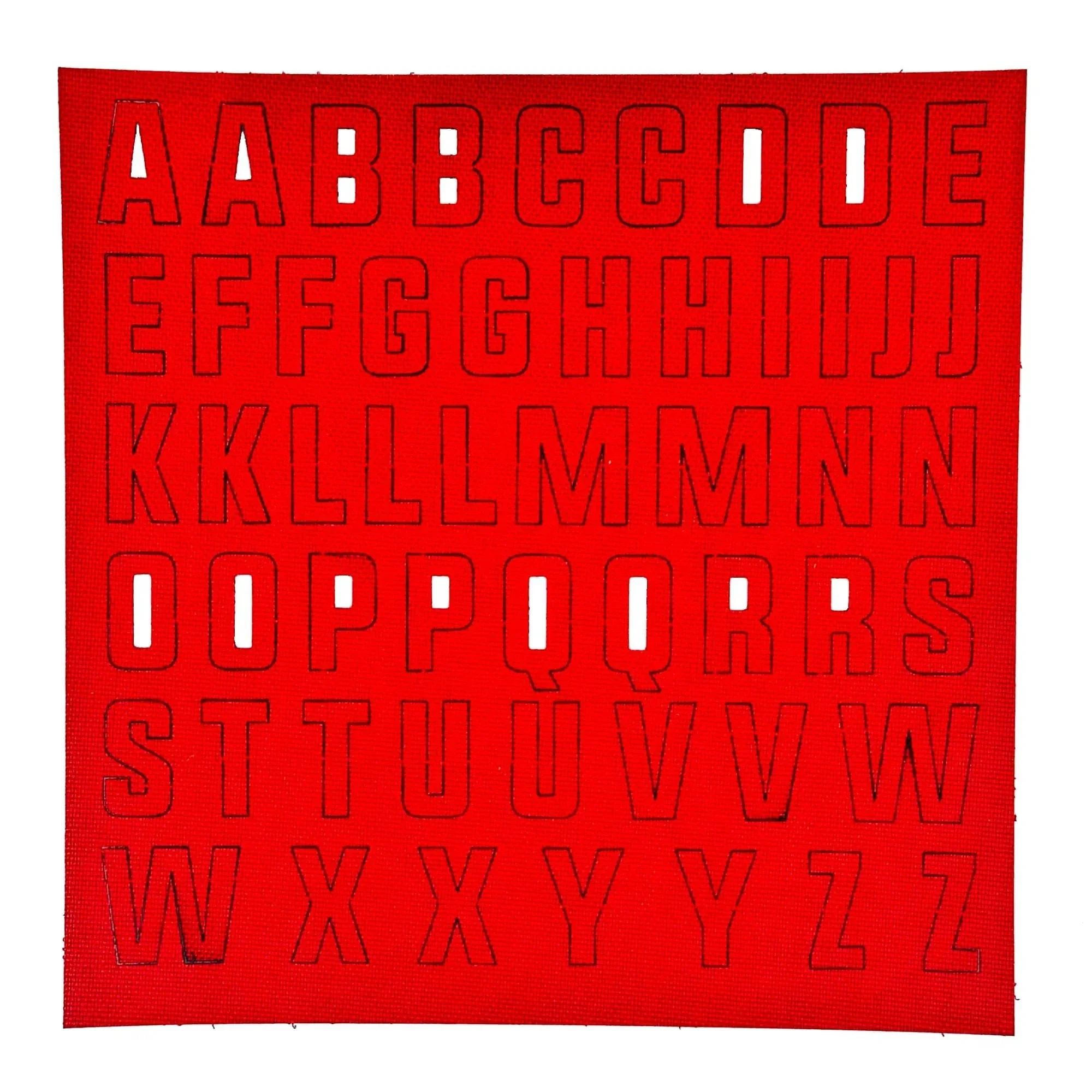Alphabet Letters Patch Pack - CORDURA - Image 4