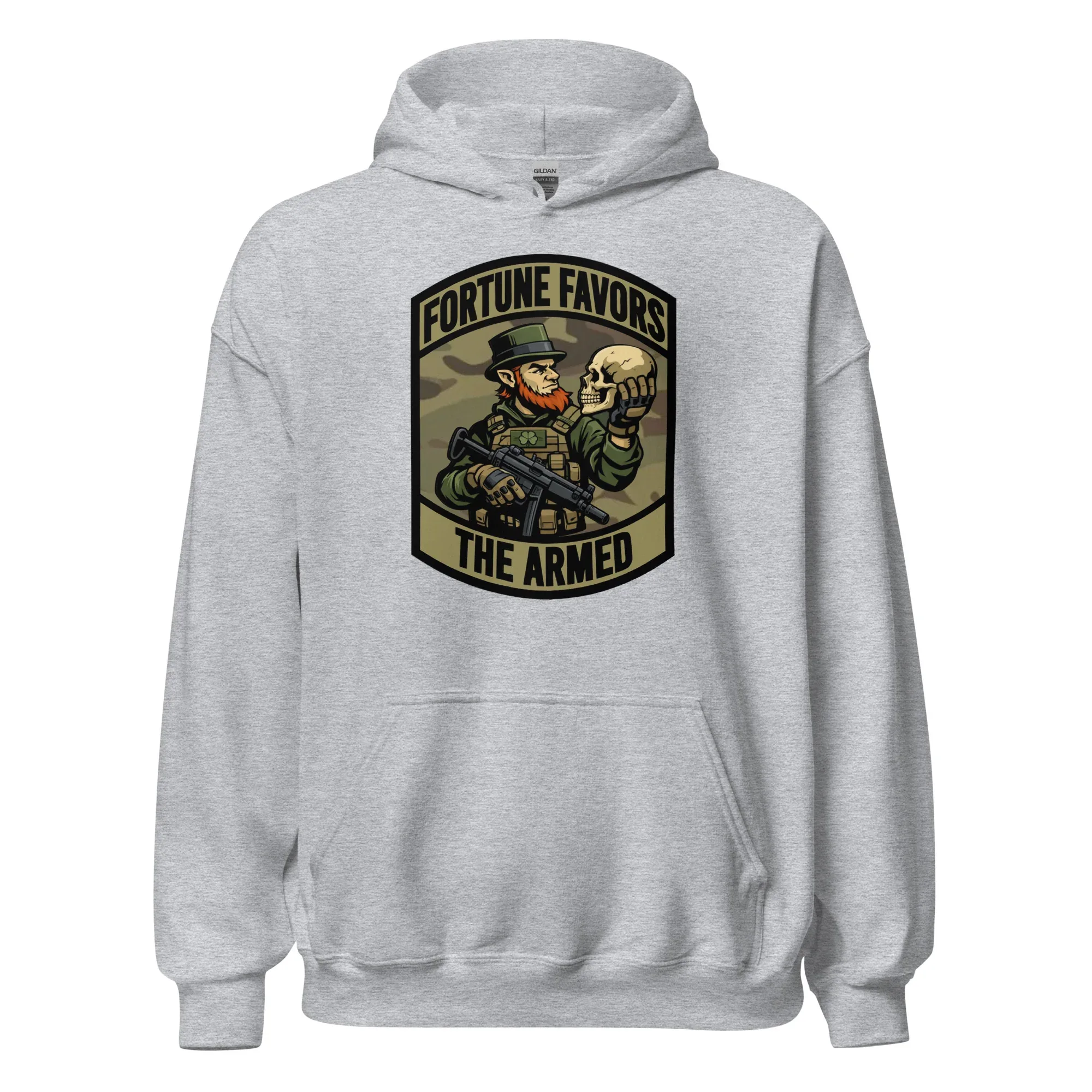 March 2026 POTM - Fortune Favors The Armed - Unisex Hoodie - Image 6