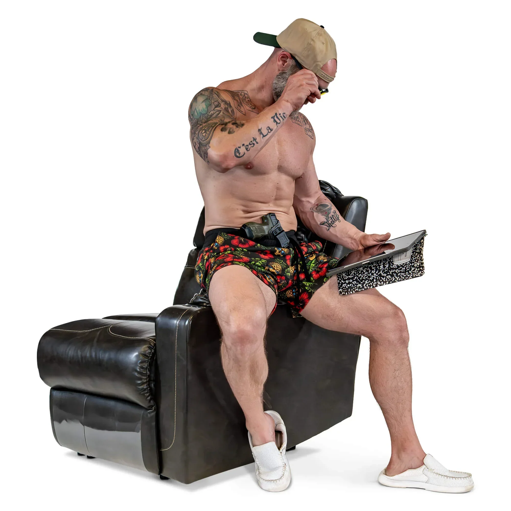 Men's Lounge Sweat Shorts | 5.5" - Combat Iron Apparel Co. - Image 88