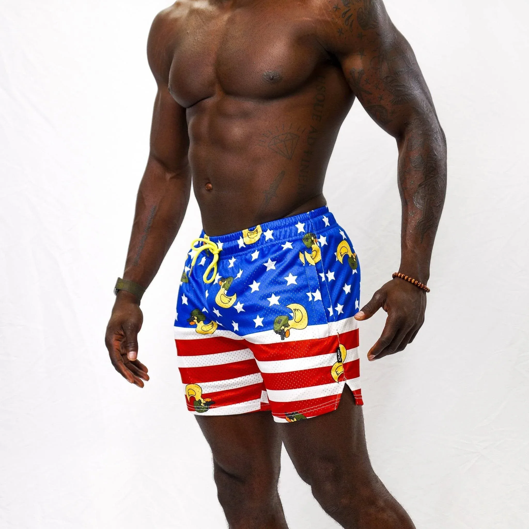 Men's Original Mesh Lifestyle Shorts | 5" - Combat Iron Apparel Co. - Image 116