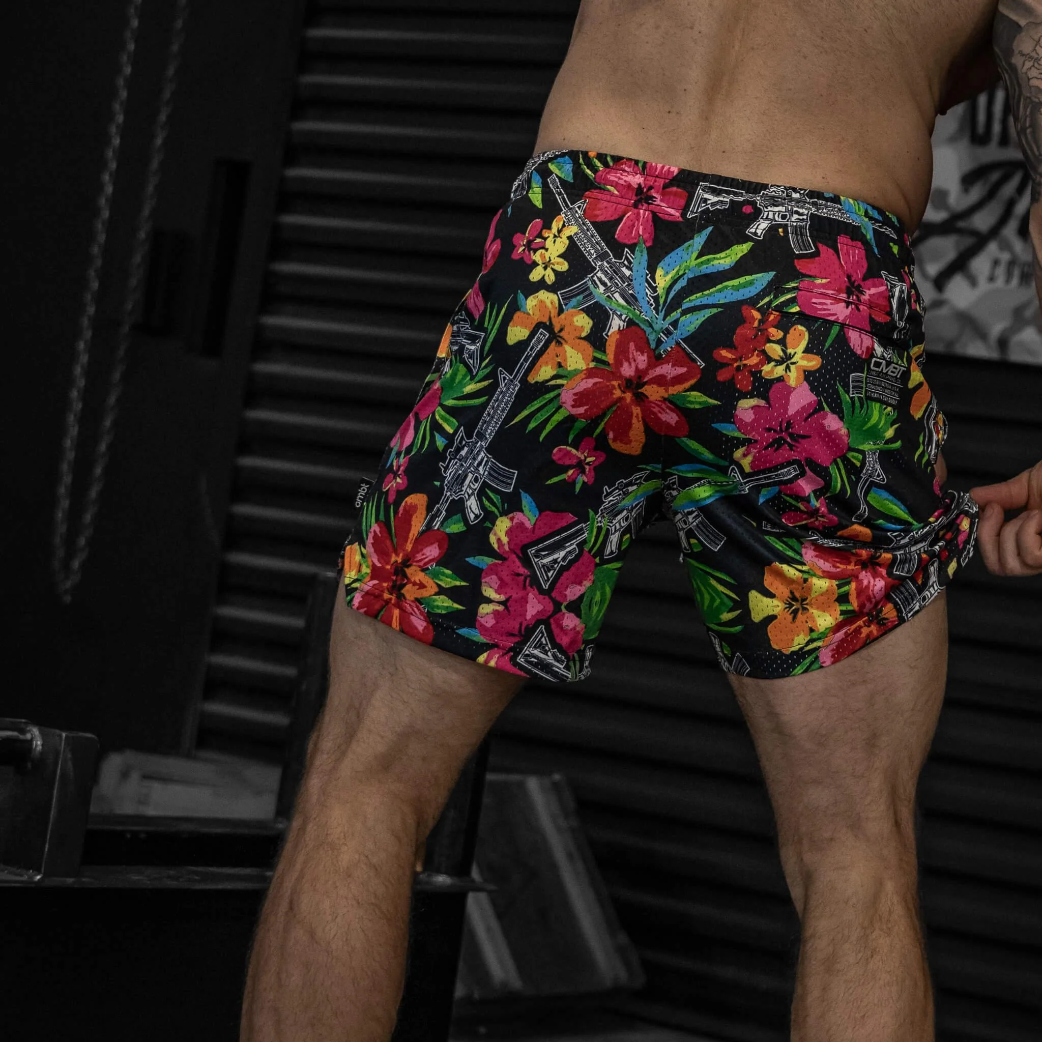Men's Original Mesh Lifestyle Shorts | 5" - Combat Iron Apparel Co. - Image 49