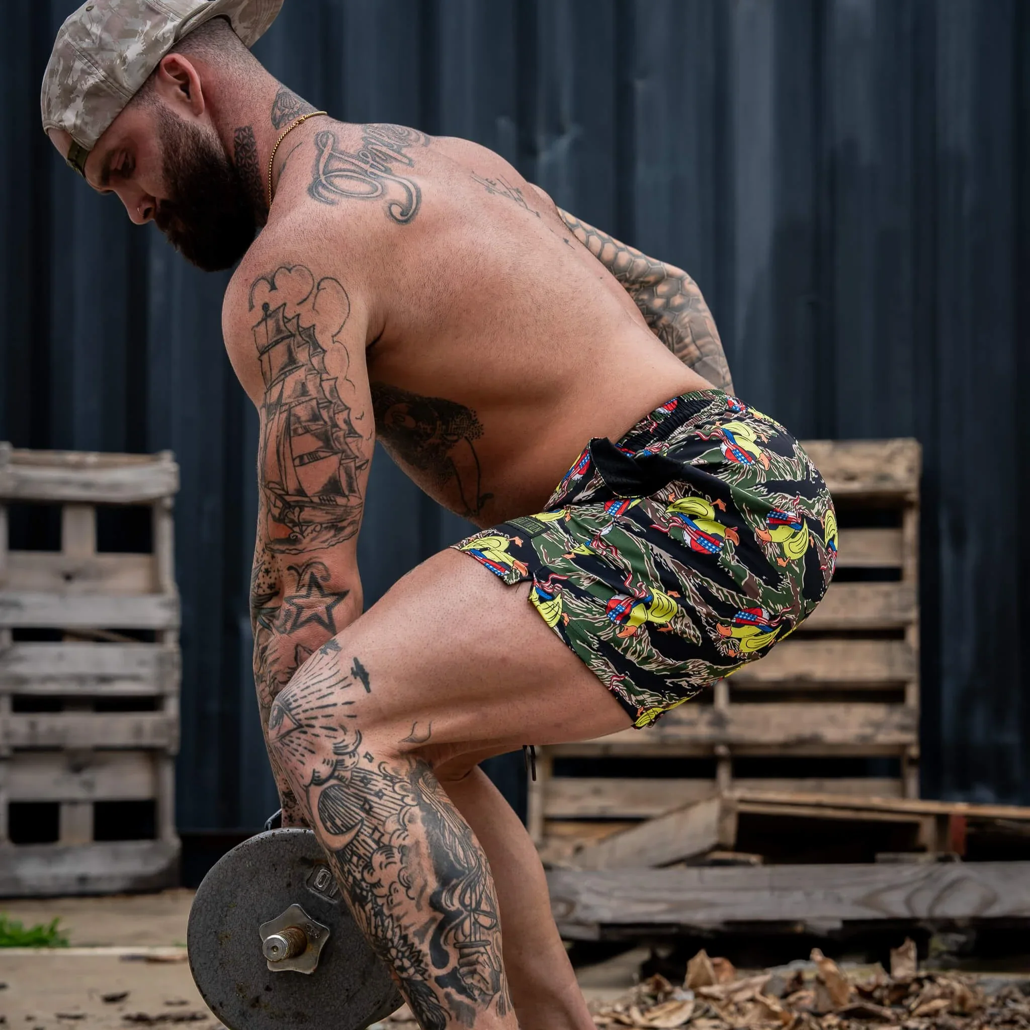 Men's V3 Performance Training Shorts | 5.5" - Combat Iron Apparel Co. - Image 25