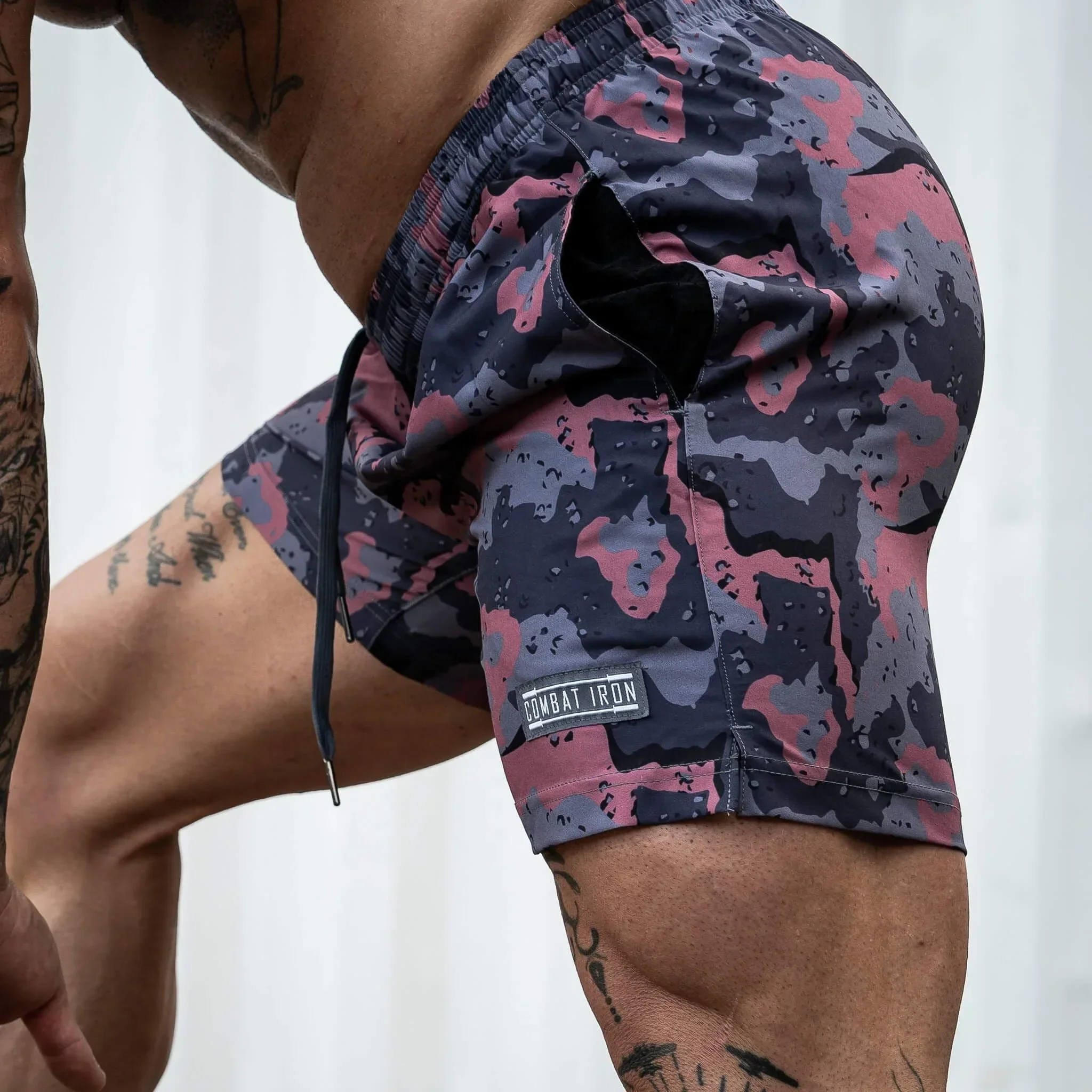 Men's V3 Performance Training Shorts | 5.5" - Combat Iron Apparel Co. - Image 42