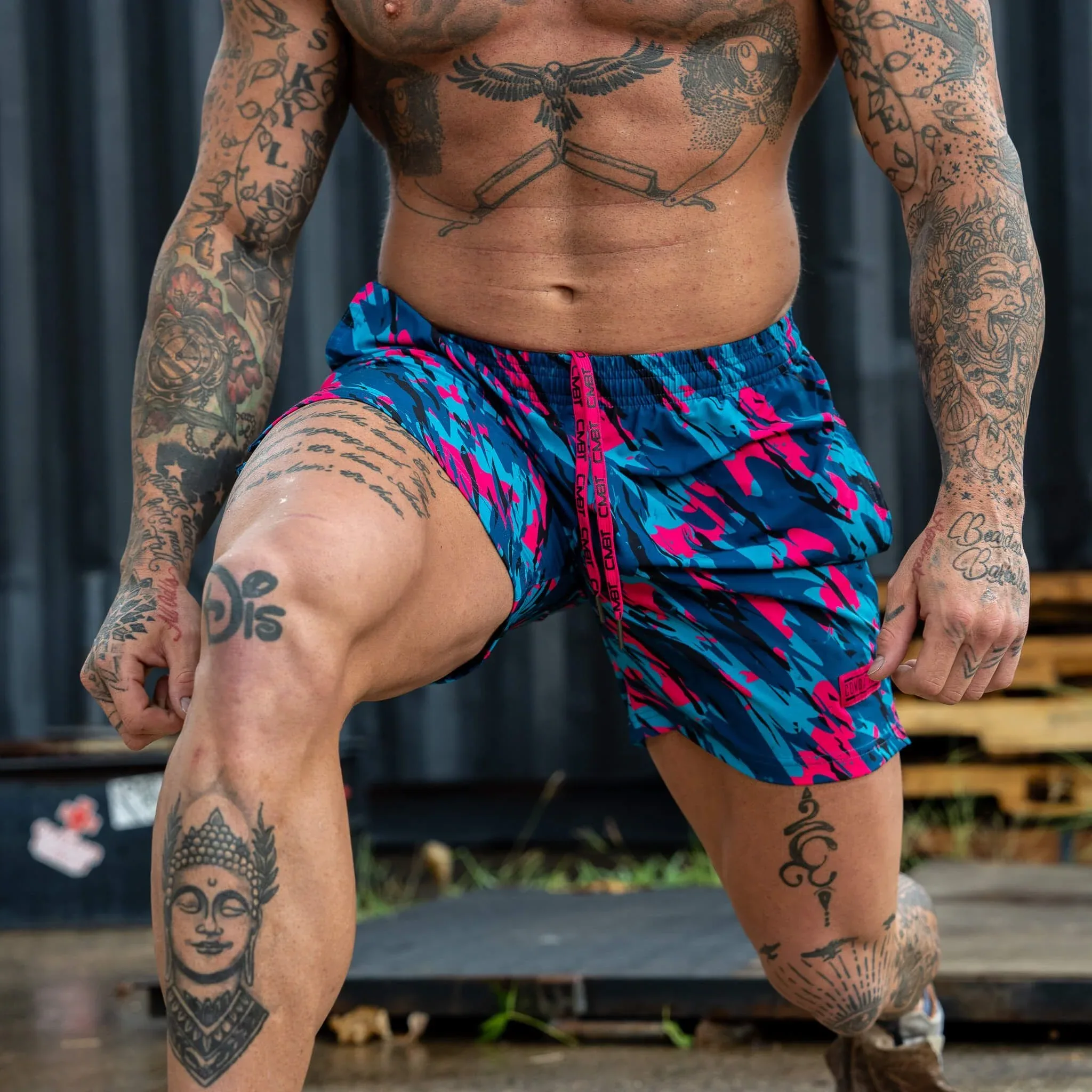Men's V3 Performance Training Shorts | 5.5" - Combat Iron Apparel Co. - Image 70