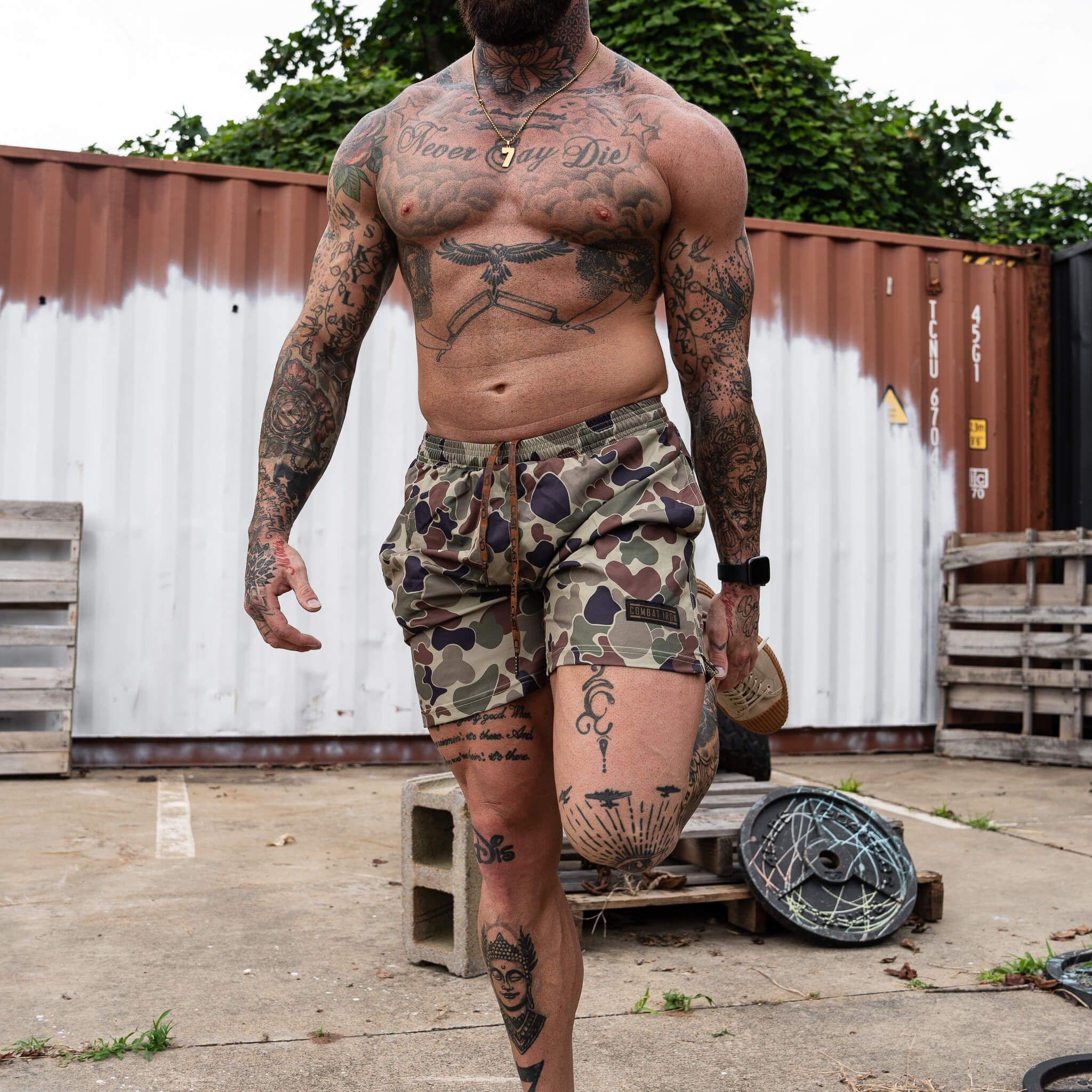 Men's V3 Performance Training Shorts | 5.5" - Combat Iron Apparel Co. - Image 85