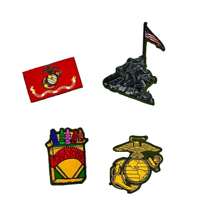 Mini Morale - U.S. Marine Corps Patch Pack 1 - Image 2