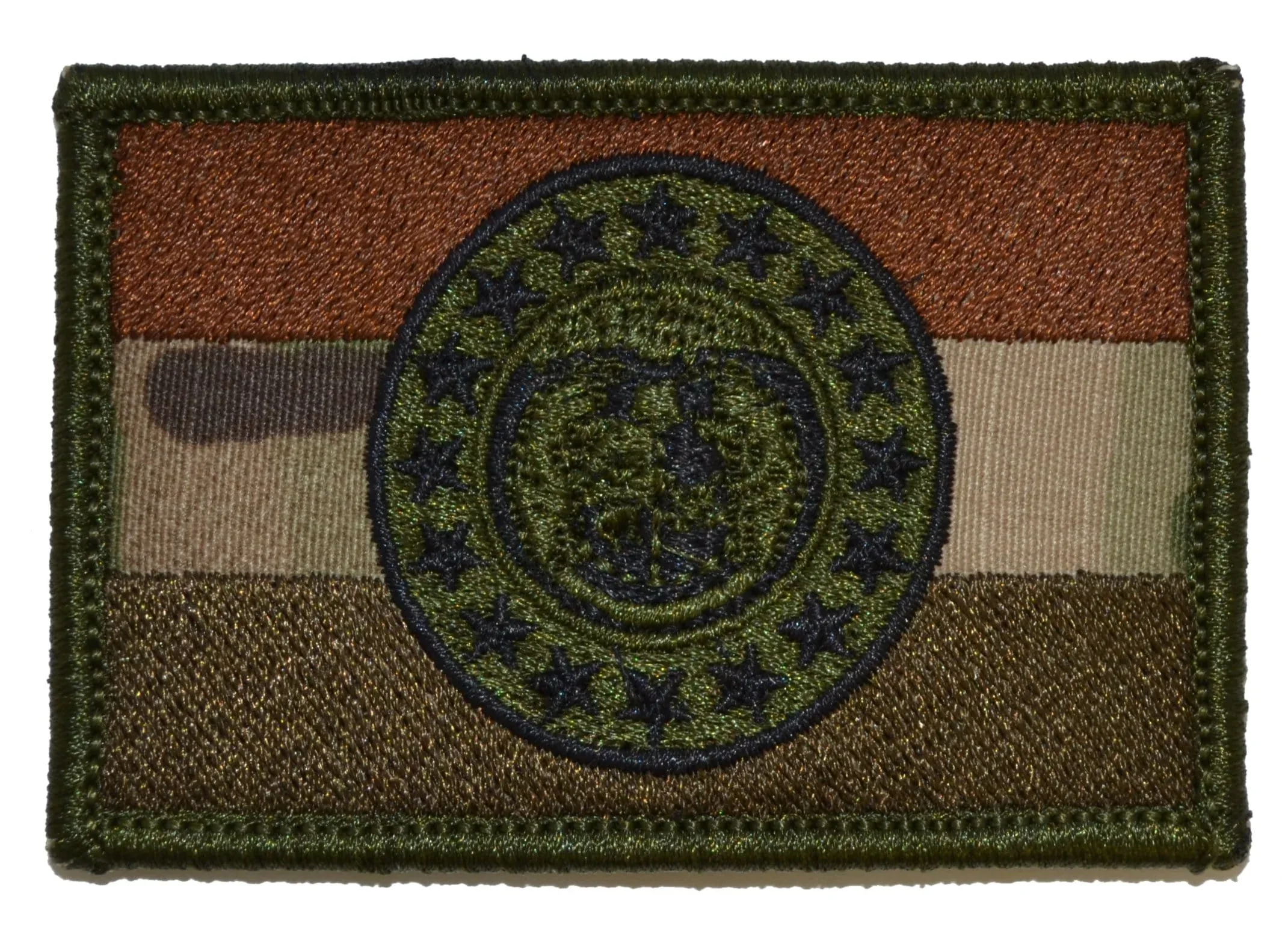 Missouri State Flag - 2x3 Patch - Image 4
