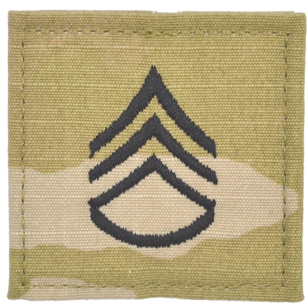 Army Rank w/ Hook Fastener Backing - 3-Color OCP - Image 22