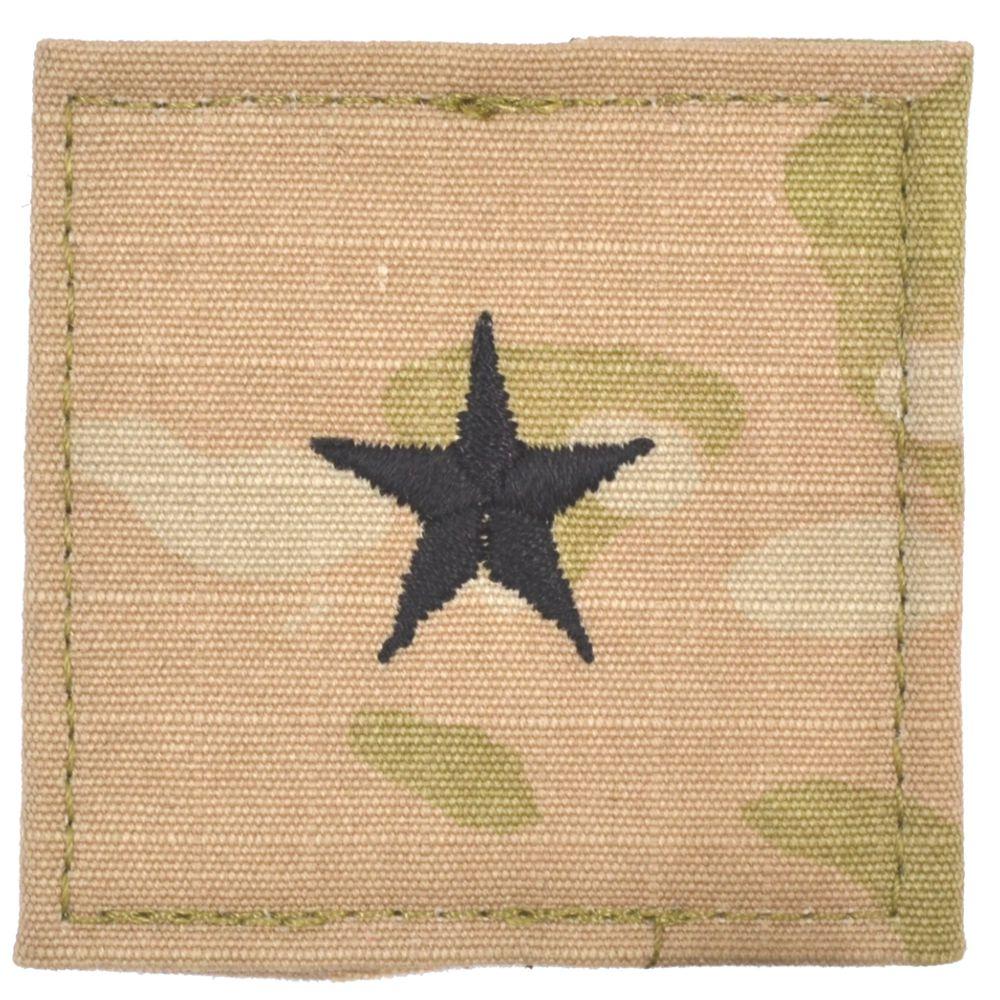 Army Rank w/ Hook Fastener Backing - 3-Color OCP - Image 3