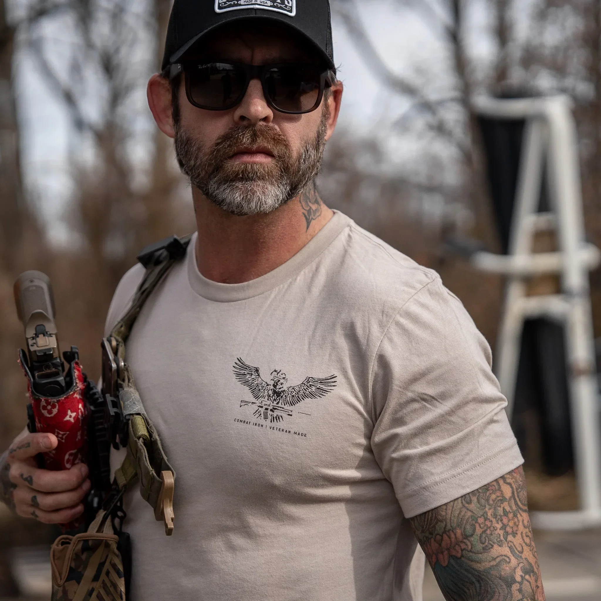 No Rest For The Wicked Men's T-Shirt  - Combat Iron Apparel Co. - Image 7