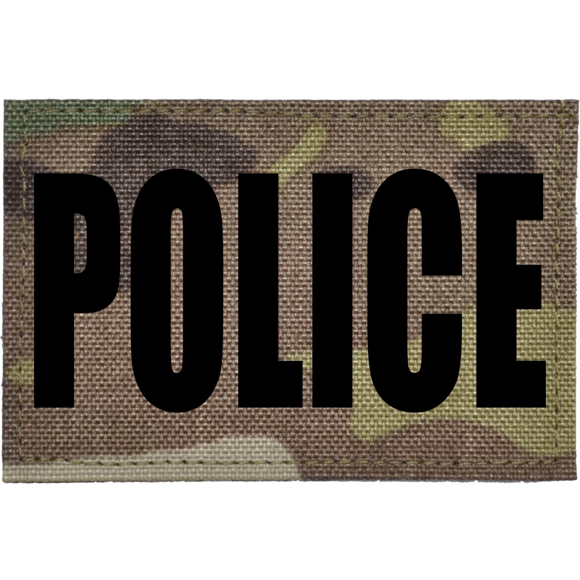 POLICE Heat Press Vinyl - 2x3 CORDURA® Patch