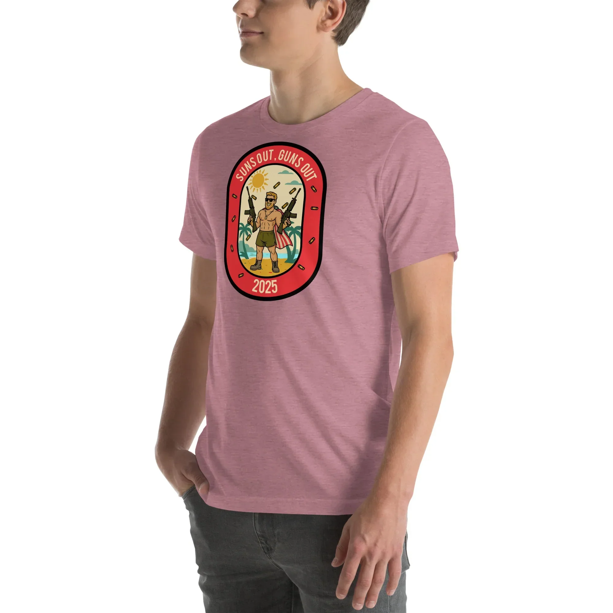 POTM August 2025 - Suns Out Guns Out - 2025 - Unisex t-shirt - Image 46