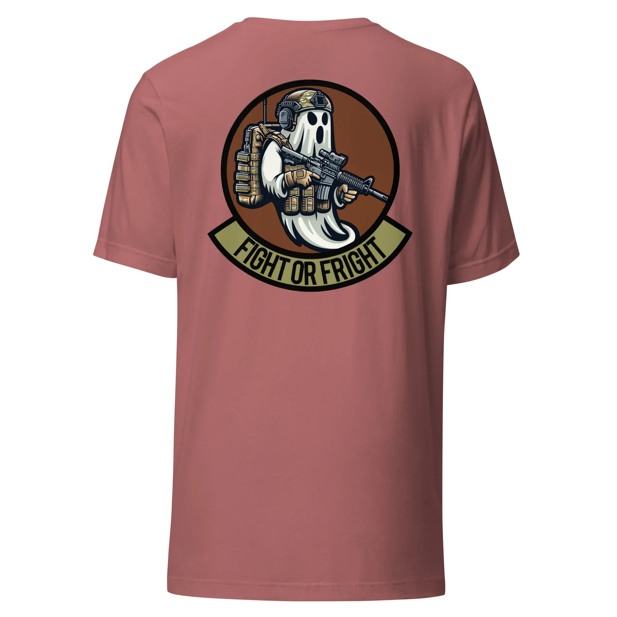 POTM October - Fight or Fright - Pocket Logo - Unisex t-shirt - Image 11